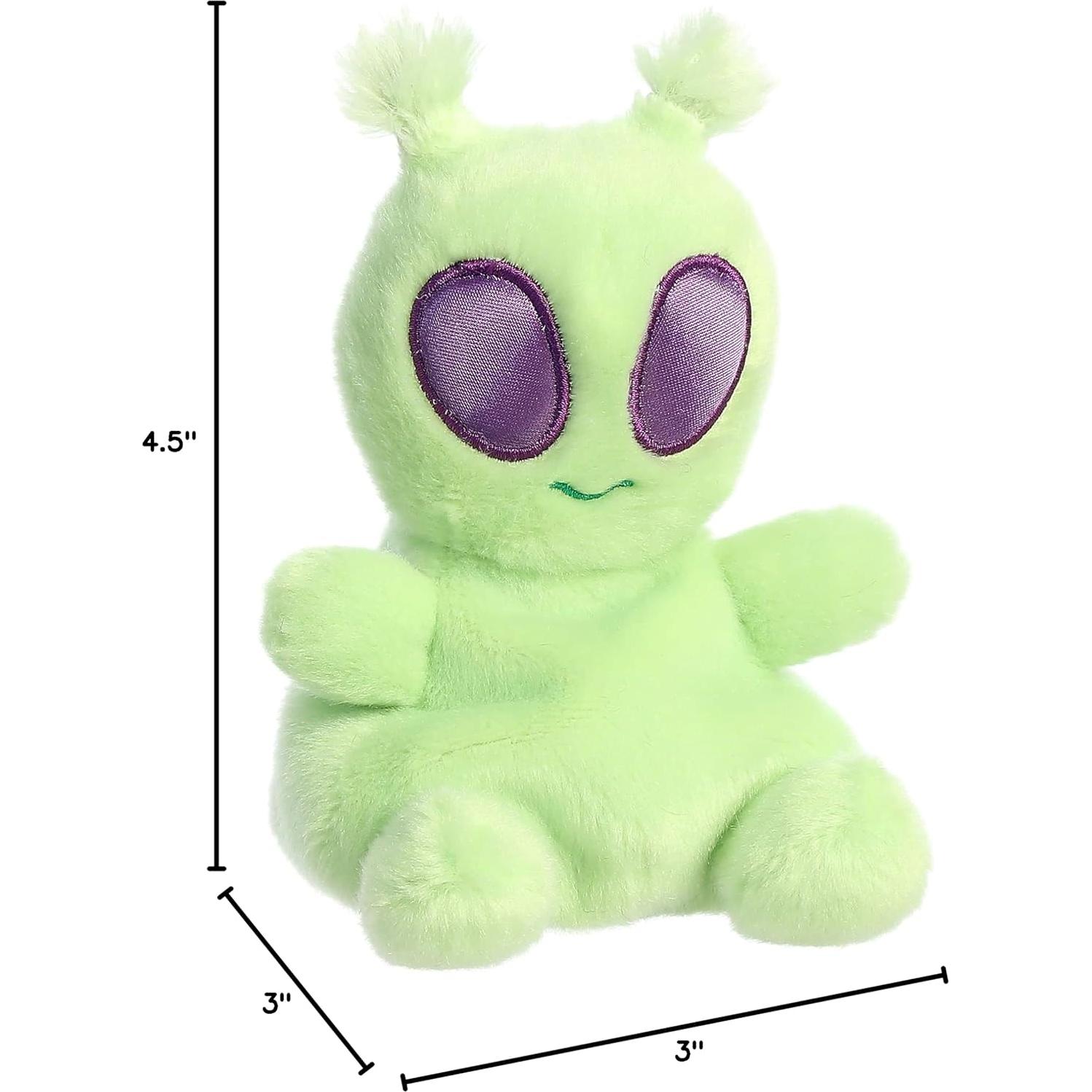 Peluche Ross Alien Palm Pals Aurora 11.4 cm Verde