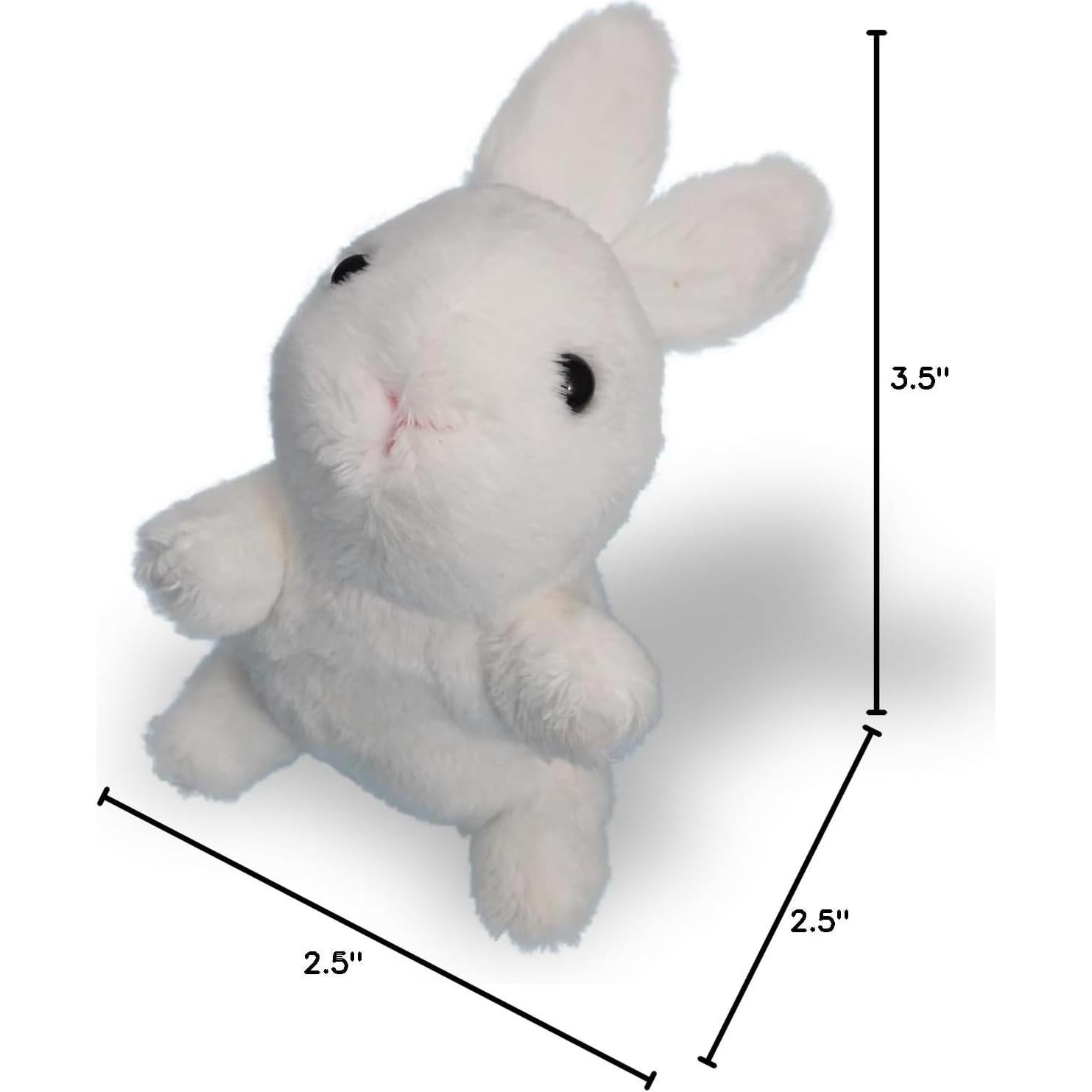 Conejo de Peluche FUWA FUWA FRIENDS 8.9 cm Blanco