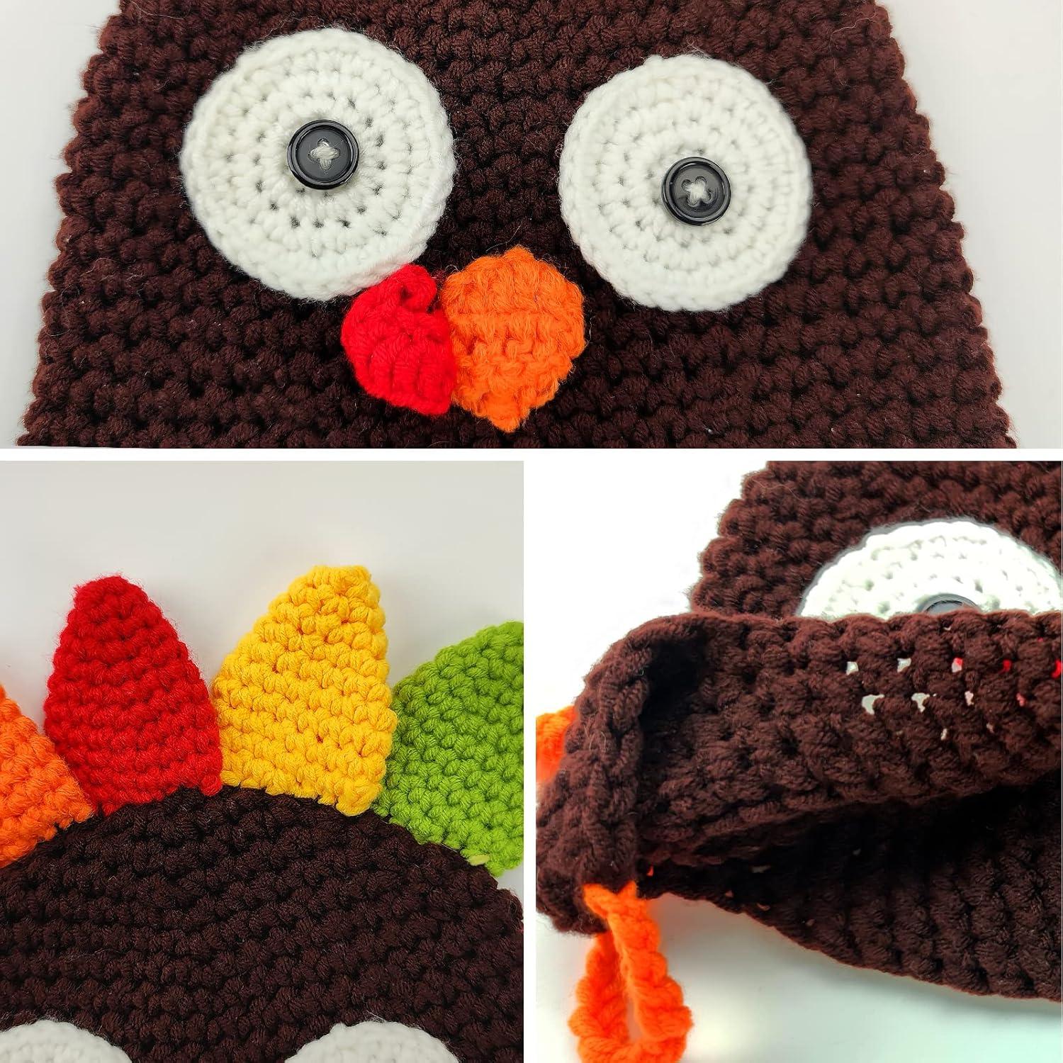 Gorro de Pavo para Bebé y Niños 6-24 meses - Accesorio de Invierno