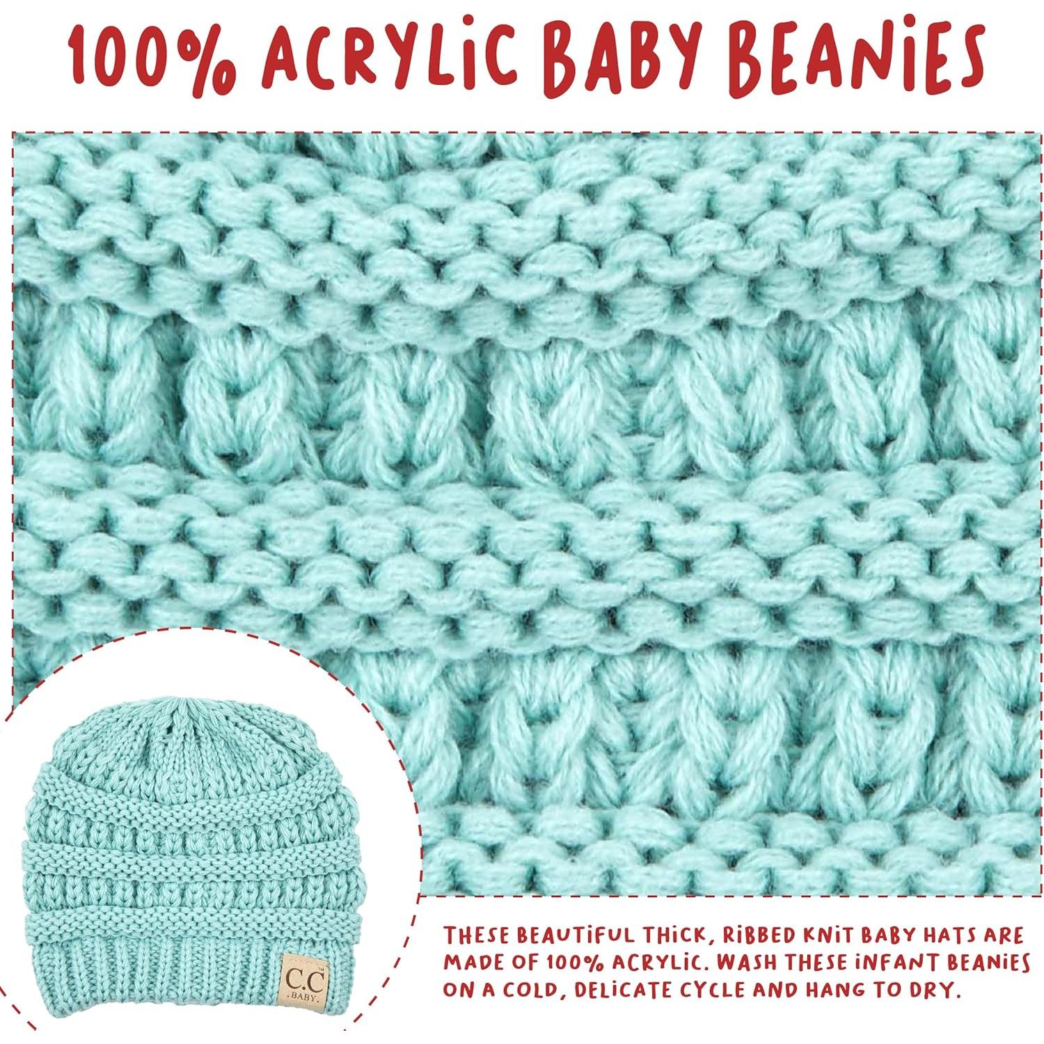 Gorro de Invierno para Bebé Funky Junque Verde Menta