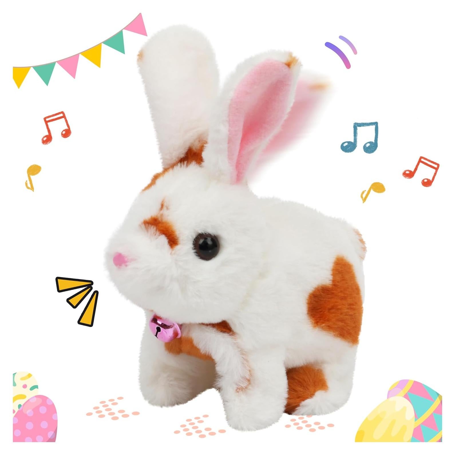 Juguete de Peluche Conejito Interactivo Easfan 17.78 cm