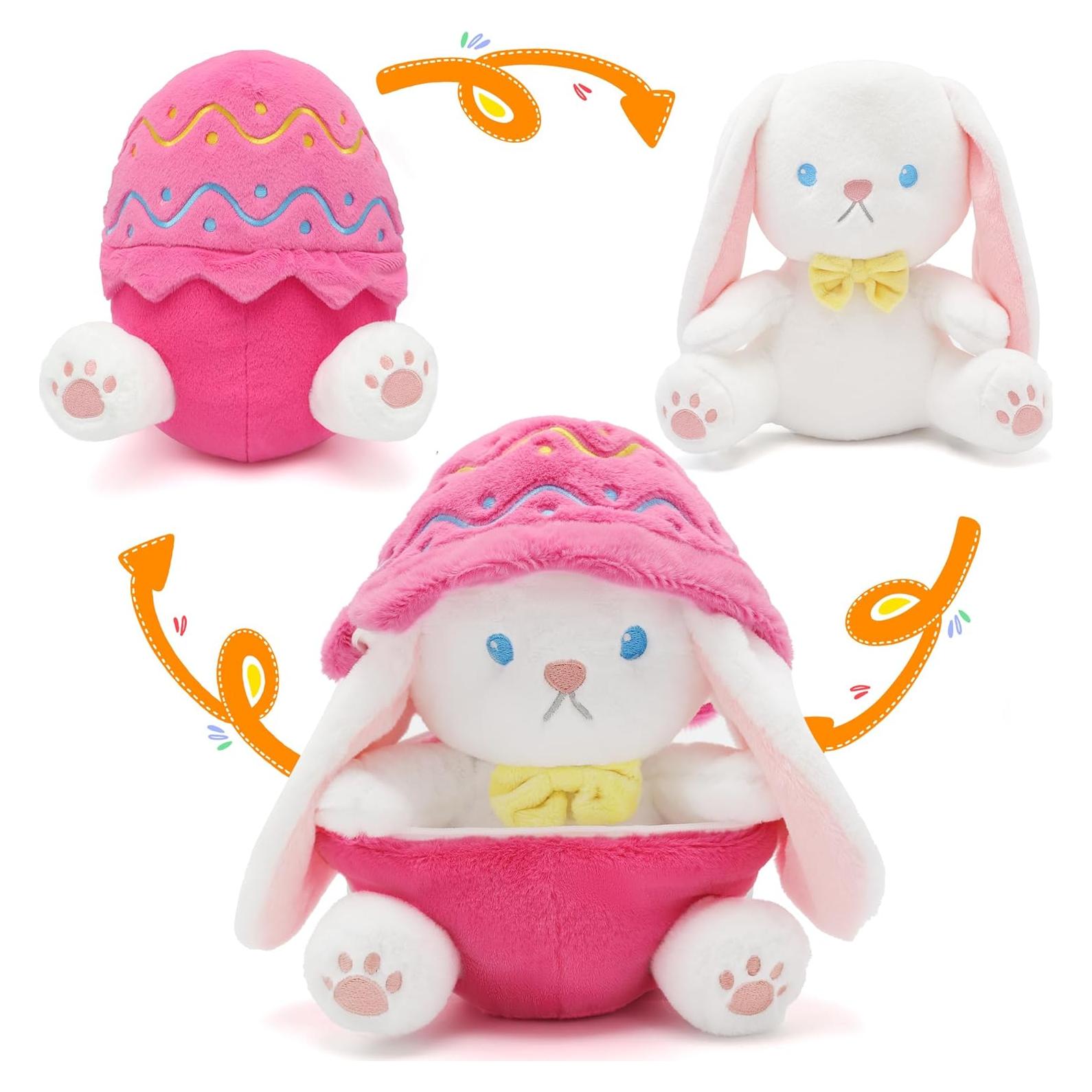 Conejo de Pascua de Peluche IUTOYYE 17.95 cm Rosa