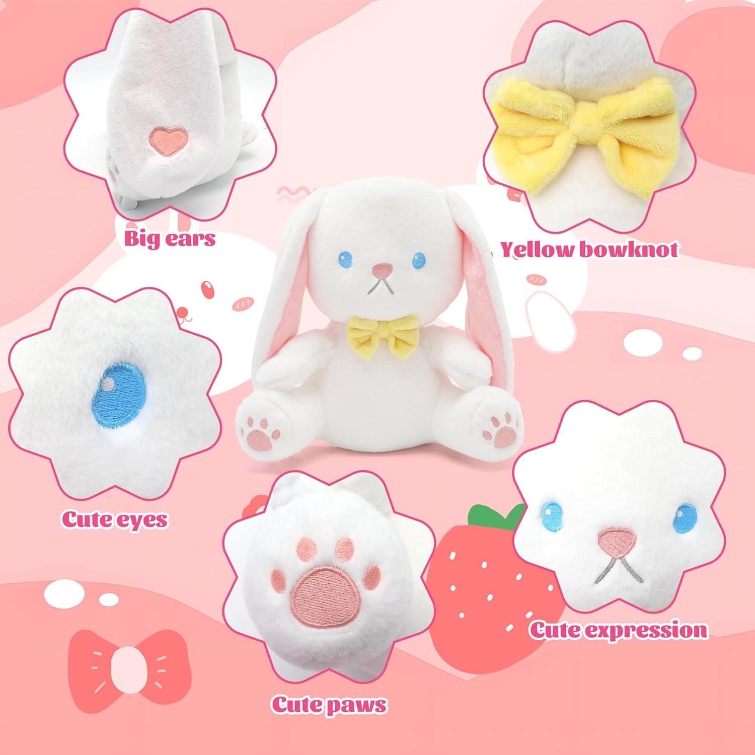 Conejo de Pascua de Peluche IUTOYYE 17.95 cm Rosa