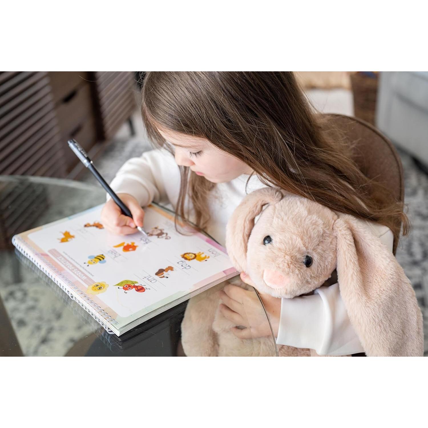 Conejo de Peluche con Peso 1.36 kg Olivia y Jack 40 cm