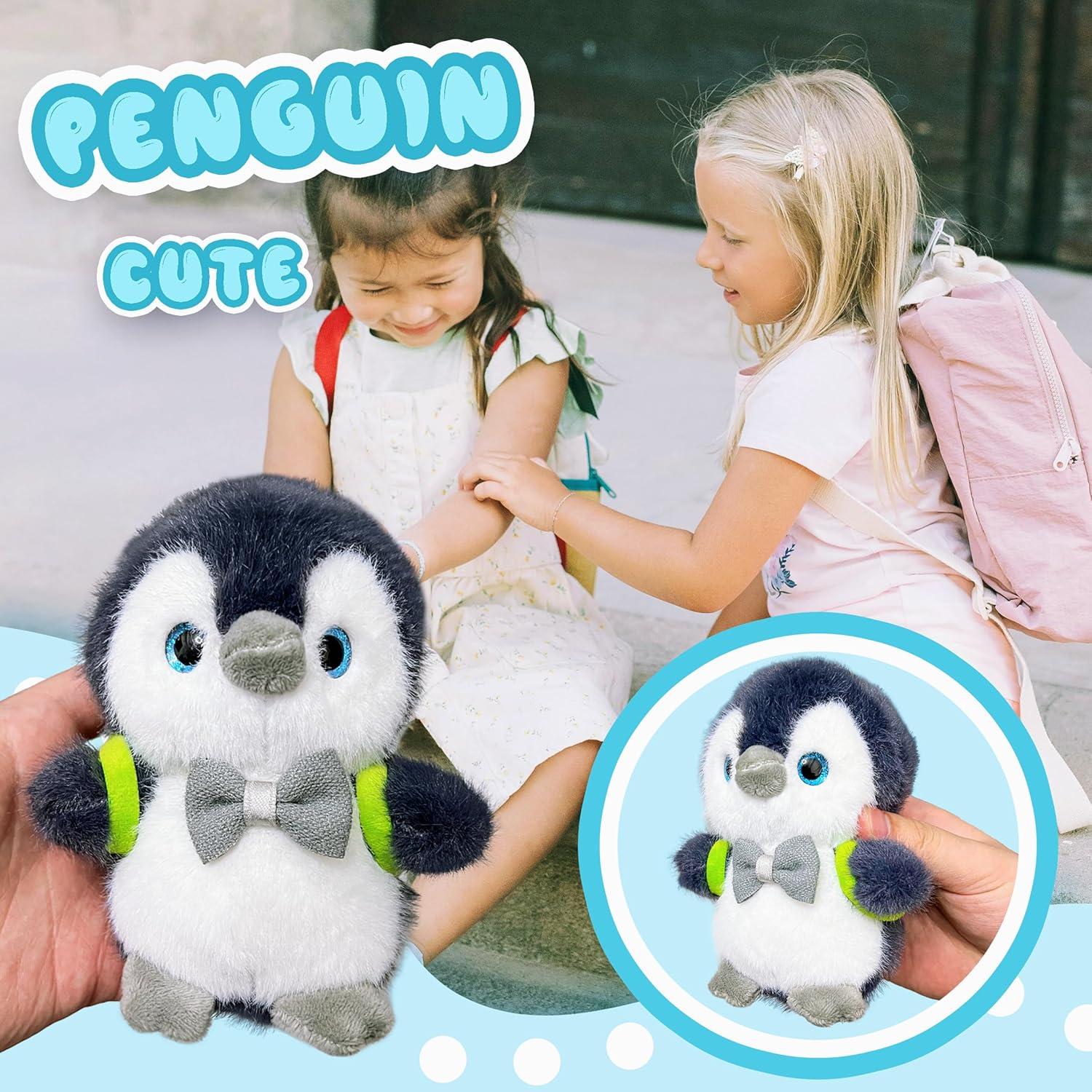Juguete de Peluche Pingüino Kawaite 11.5x8x13.5cm para Niños