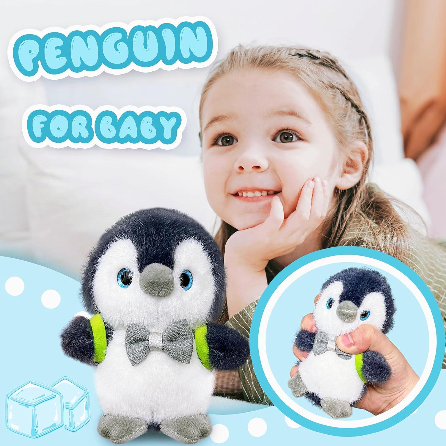 Juguete de Peluche Pingüino Kawaite 11.5x8x13.5cm para Niños