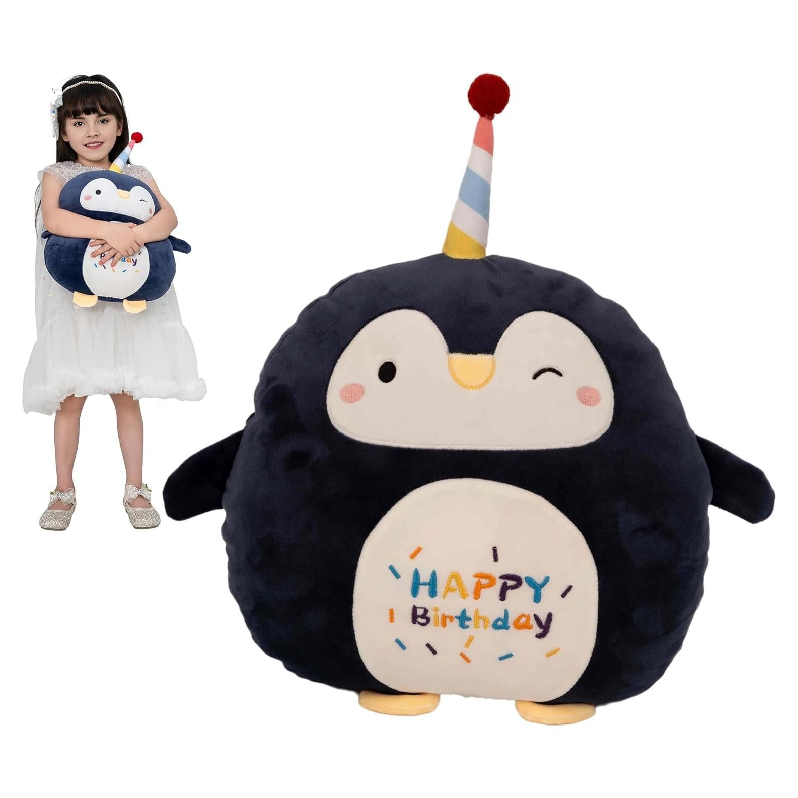 Pingüino de Peluche 30 cm CASAGOOD - Almohada Abrazable