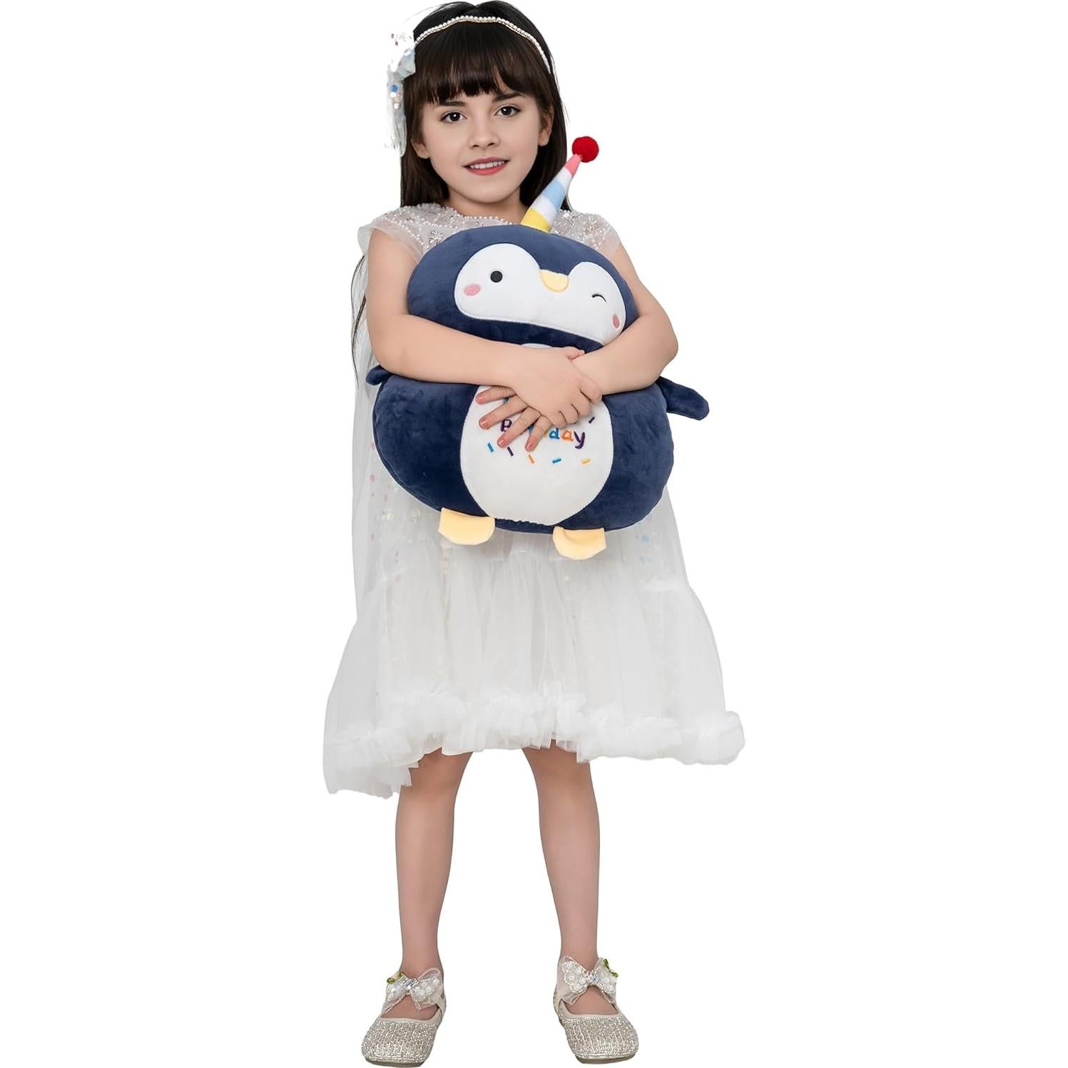 Pingüino de Peluche 30 cm CASAGOOD - Almohada Abrazable