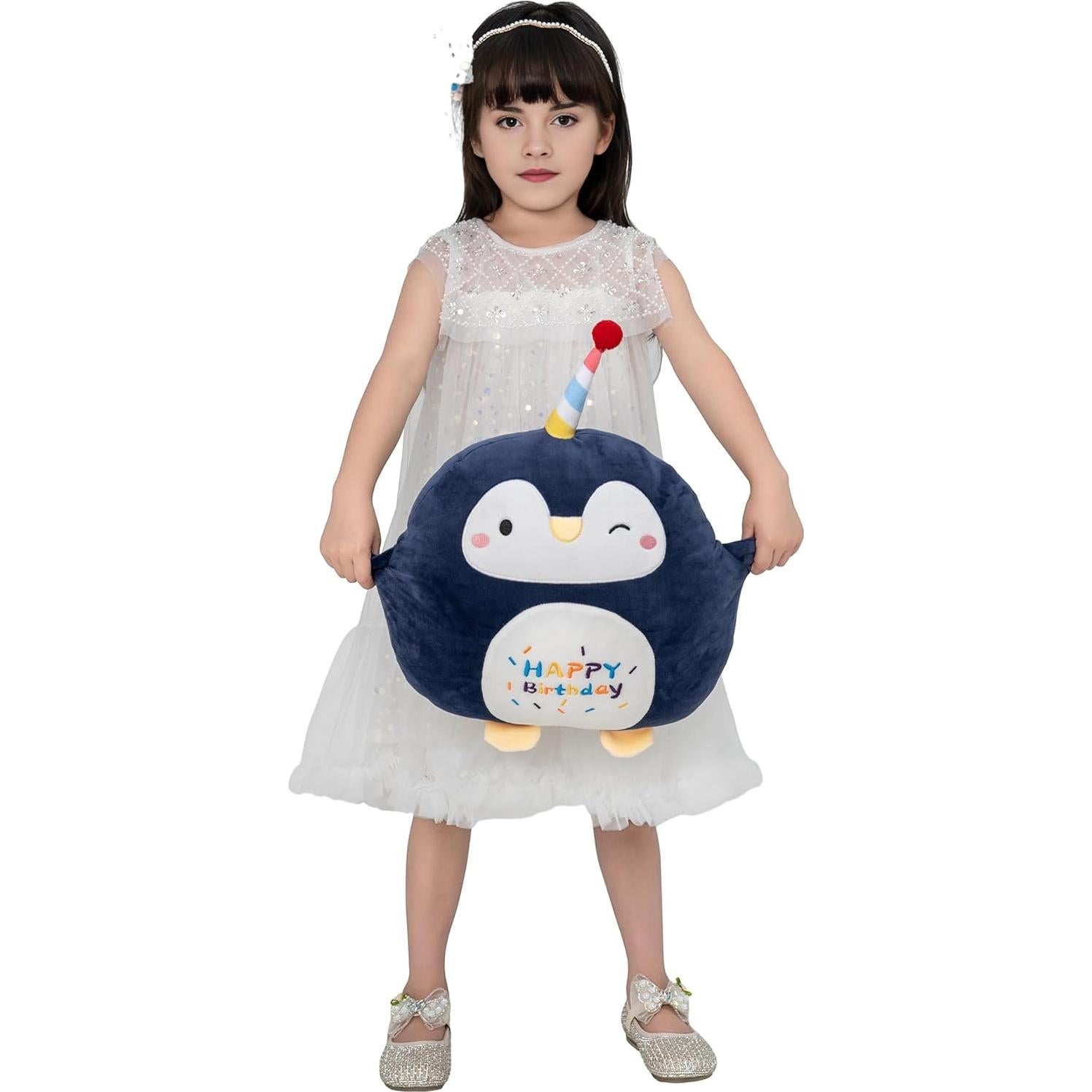 Pingüino de Peluche 30 cm CASAGOOD - Almohada Abrazable
