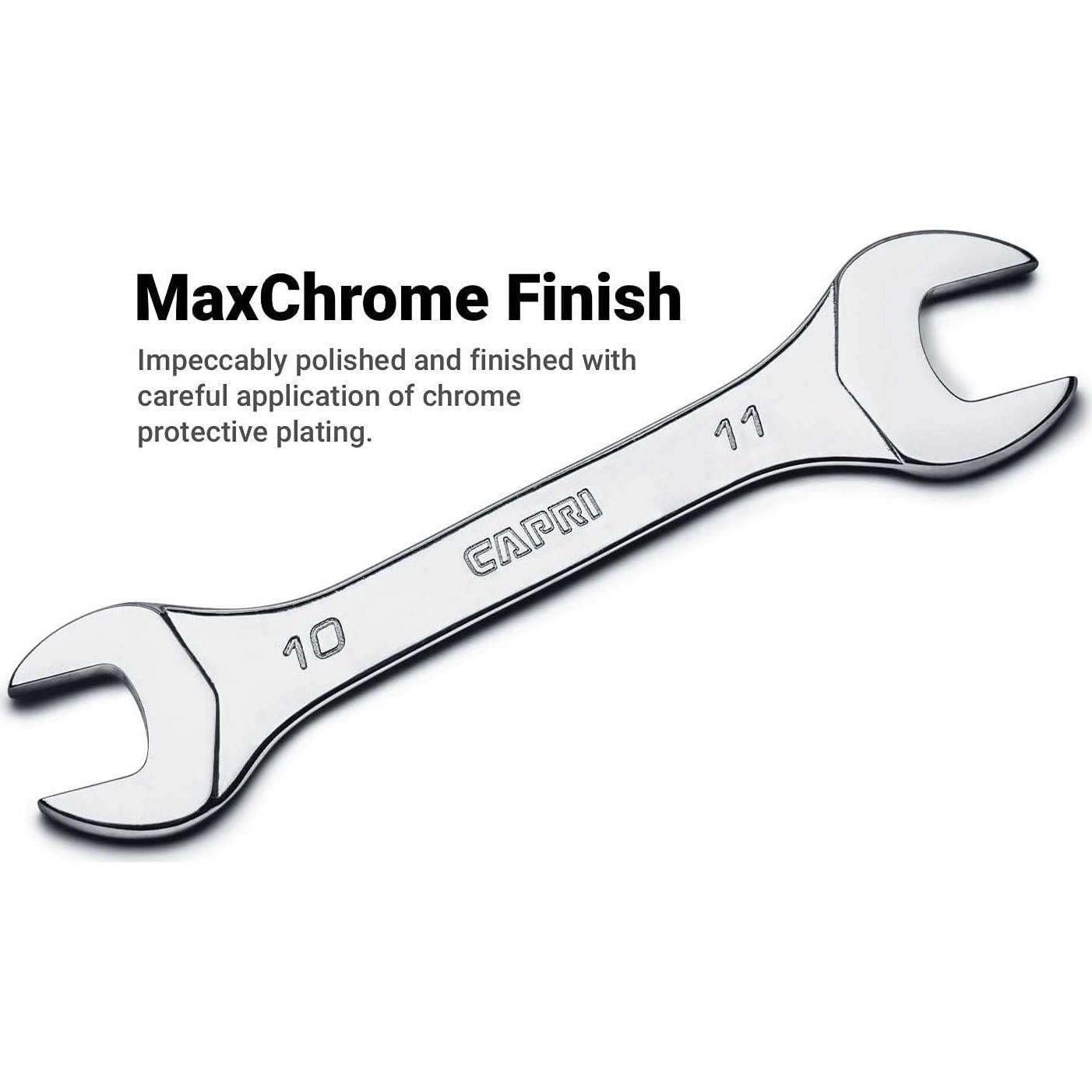 Juego de Llaves Abiertas Mini Slim Capri Tools 6 Piezas