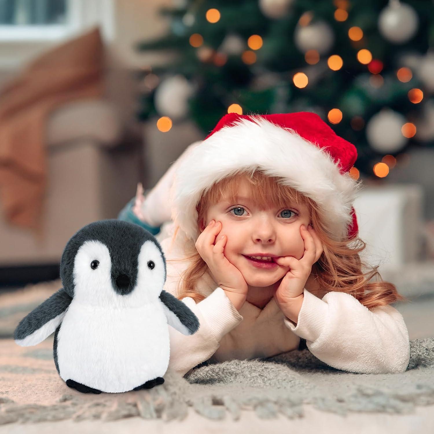 Pingüino de Peluche Calentable SuzziPals 43cm Alivio Estrés