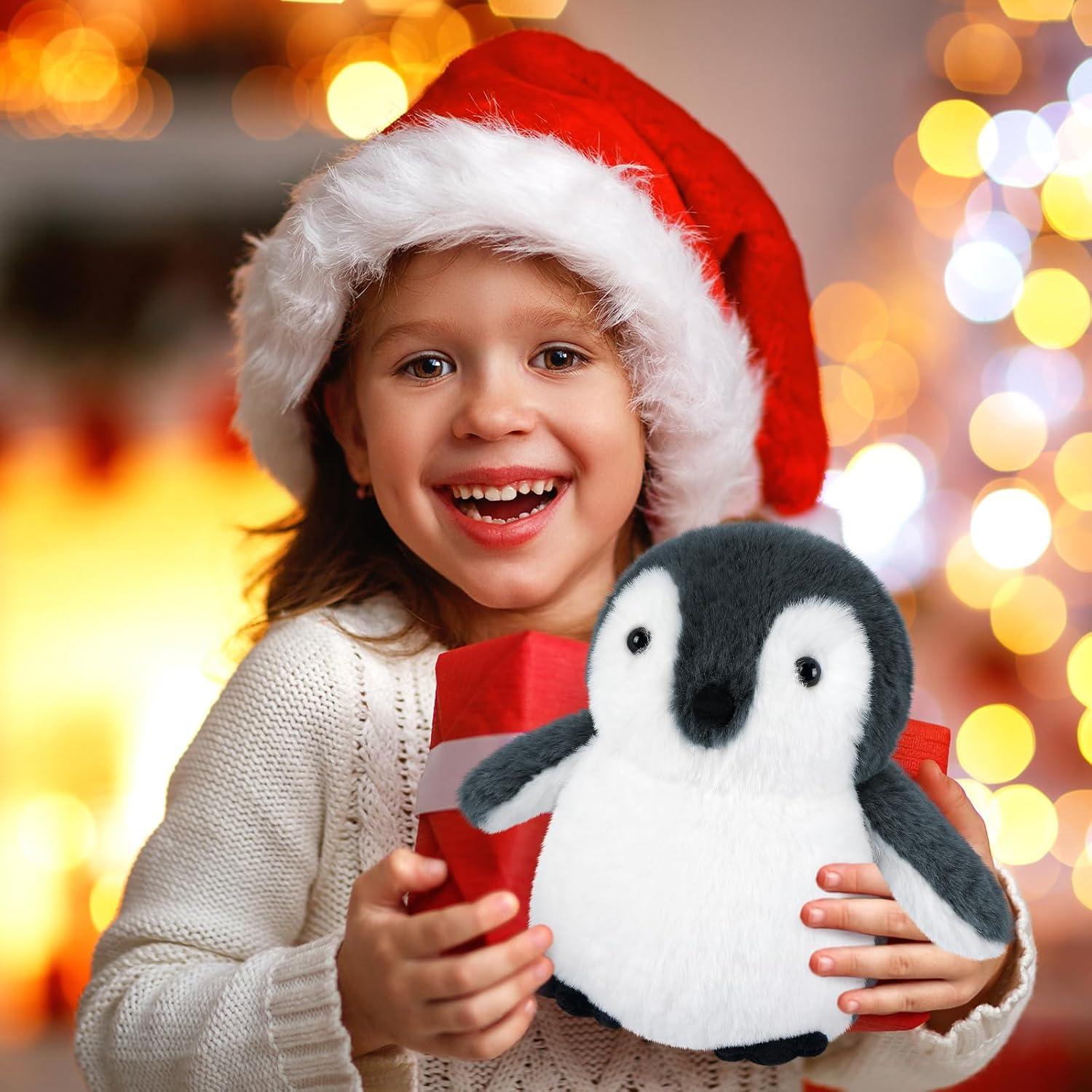 Pingüino de Peluche Calentable SuzziPals 43cm Alivio Estrés