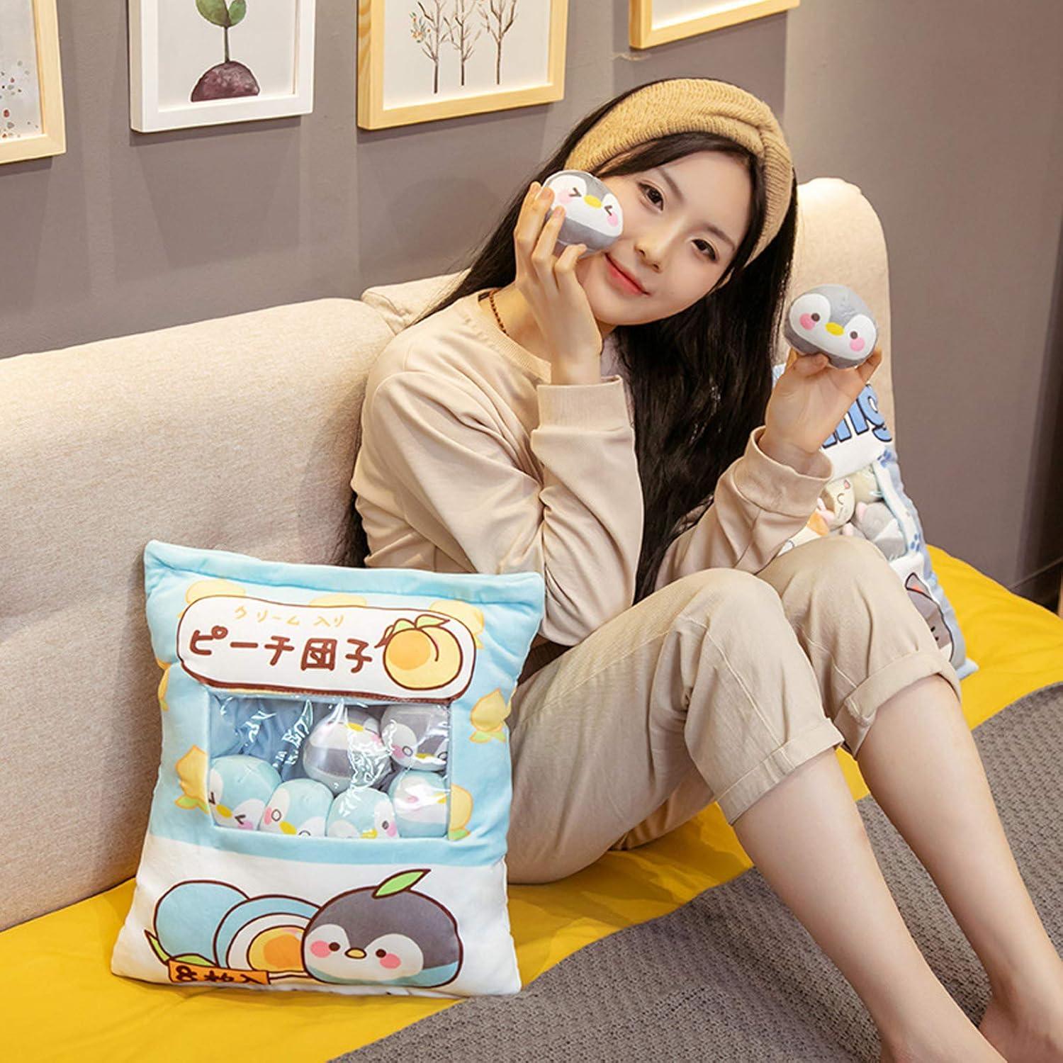 Bolsa de Juguete de Peluche Pingüino Nenalayo 8 Piezas Suave