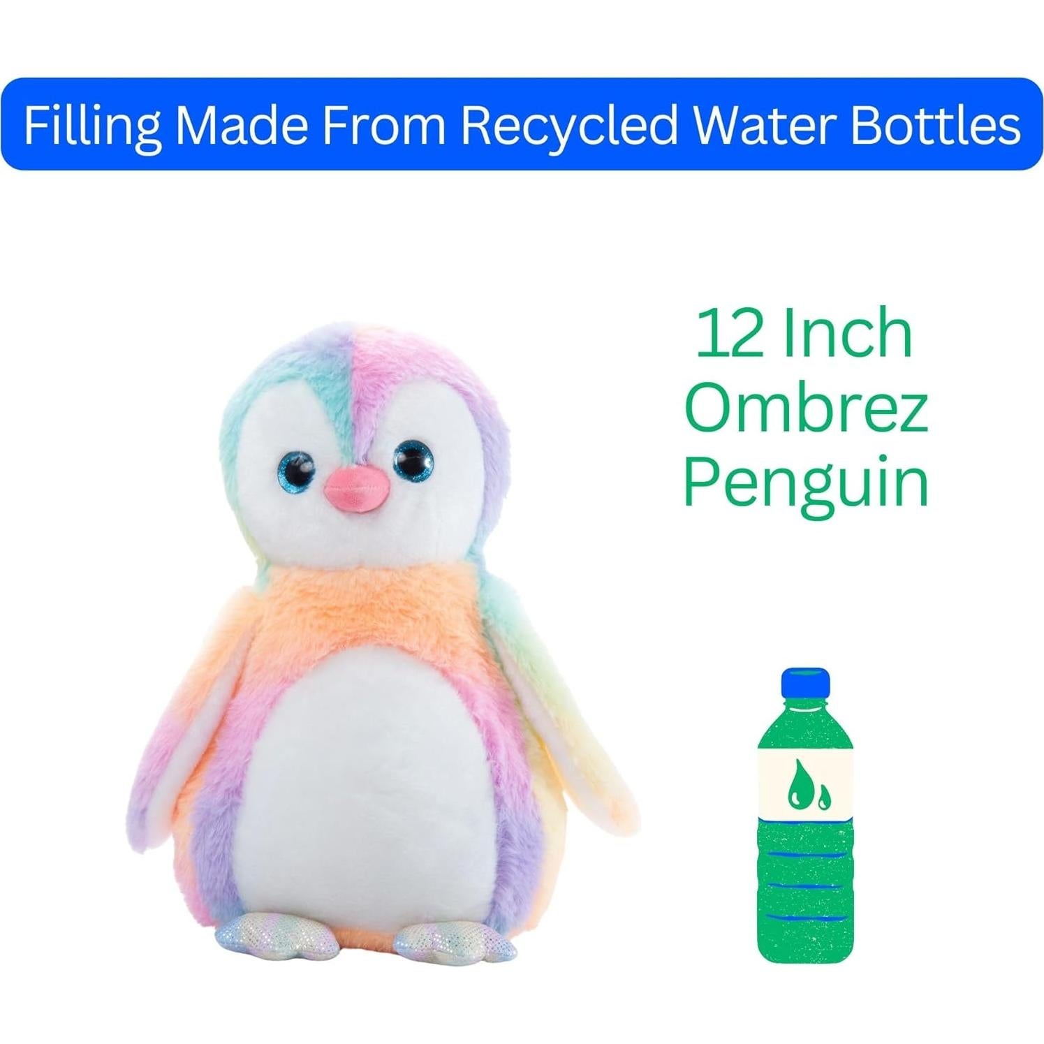 Peluche Pingüino 30 cm El Zoológico de Caricias
