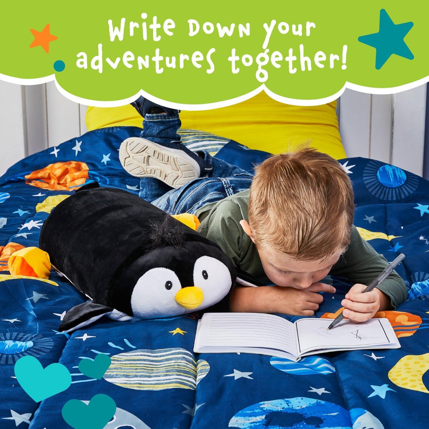 Almohada de Espuma de Memoria Waddles Pingüino 38x20 cm