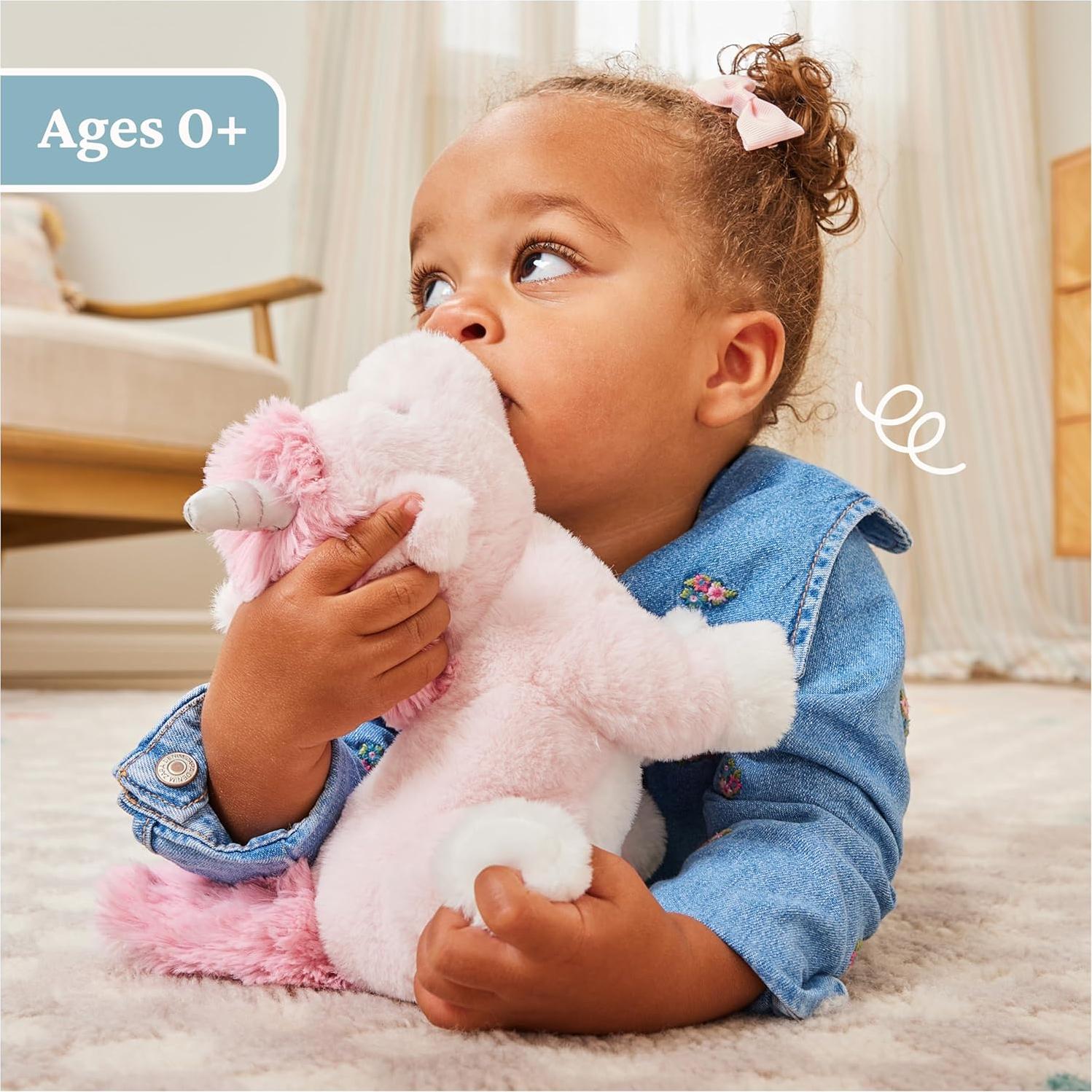 Peluche GUND Alora Unicornio Rosa 25.4 cm para Bebés