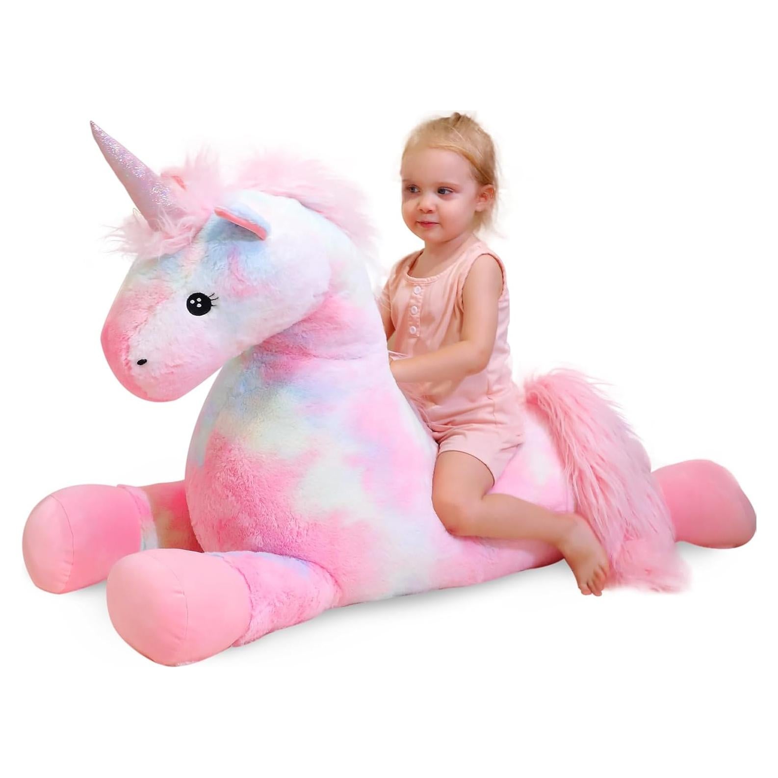 Peluche Gigante Unicornio 120 cm Yangzhou - Regalo Ideal