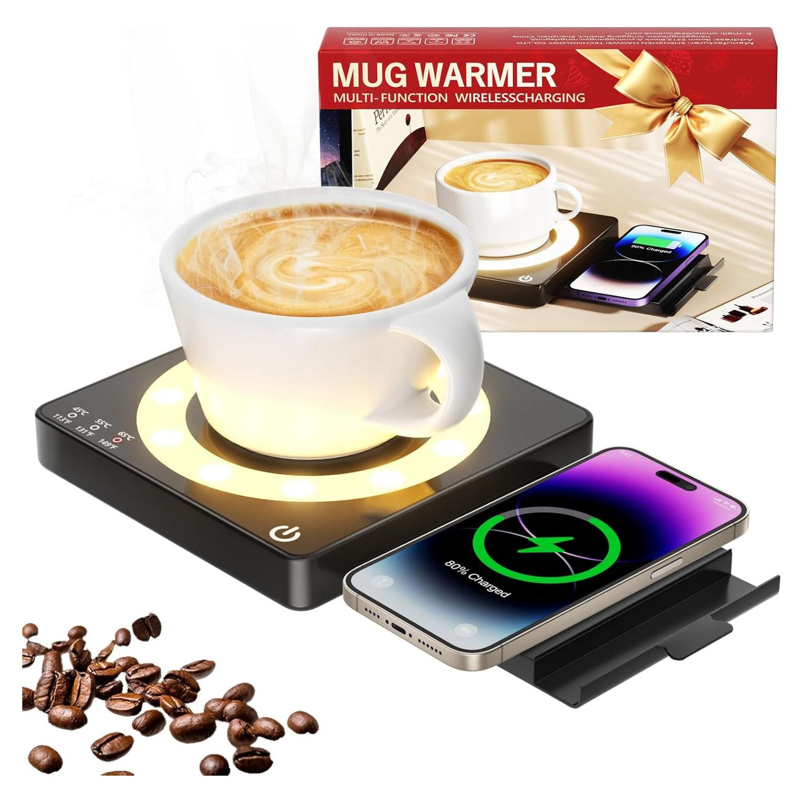 Calentador de Tazas WHOLEV 15W Inteligente con Apagado 8H