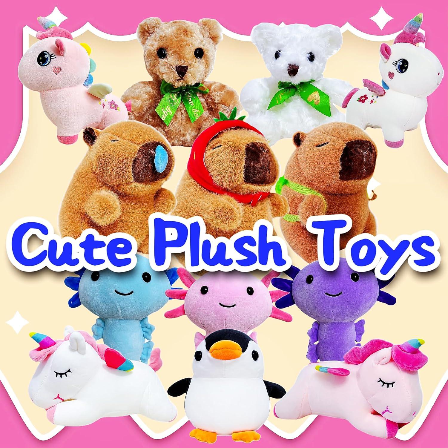 Juguete de Peluche Unicornio Rosa 30 cm LoYuSenn - Regalo Ideal