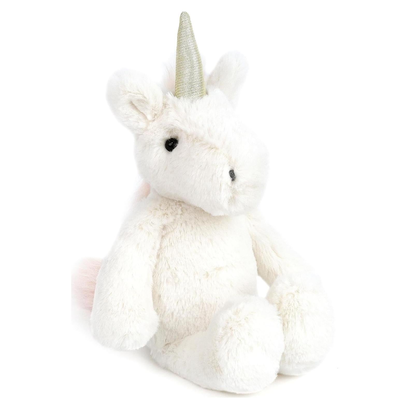 Peluche Unicornio Shyla MON AMI 28 cm Blanco Suave