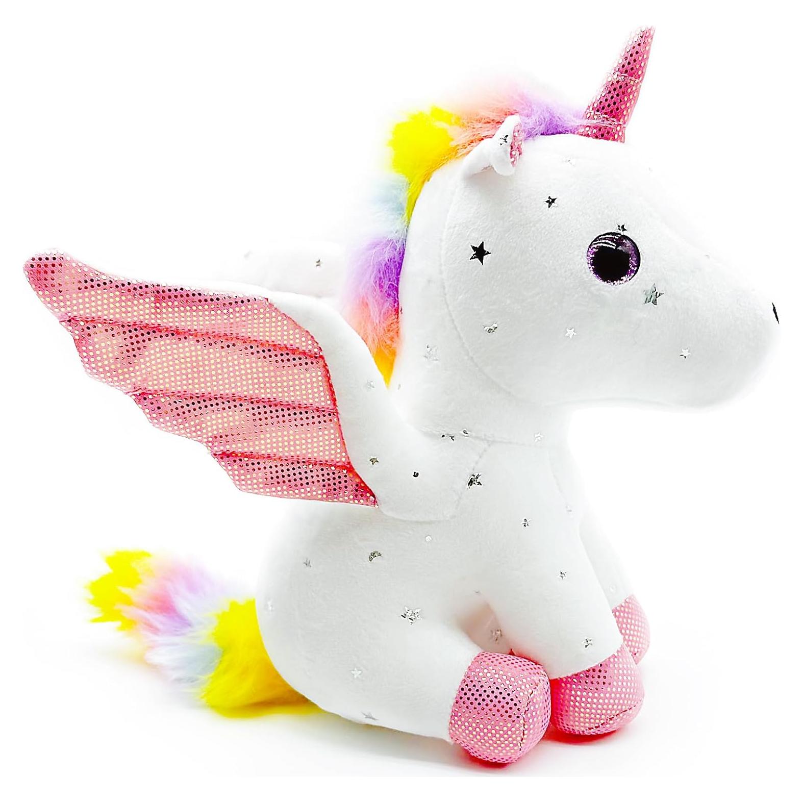 Juguete de Peluche Unicornio Rosa Best Ramona 26x29cm