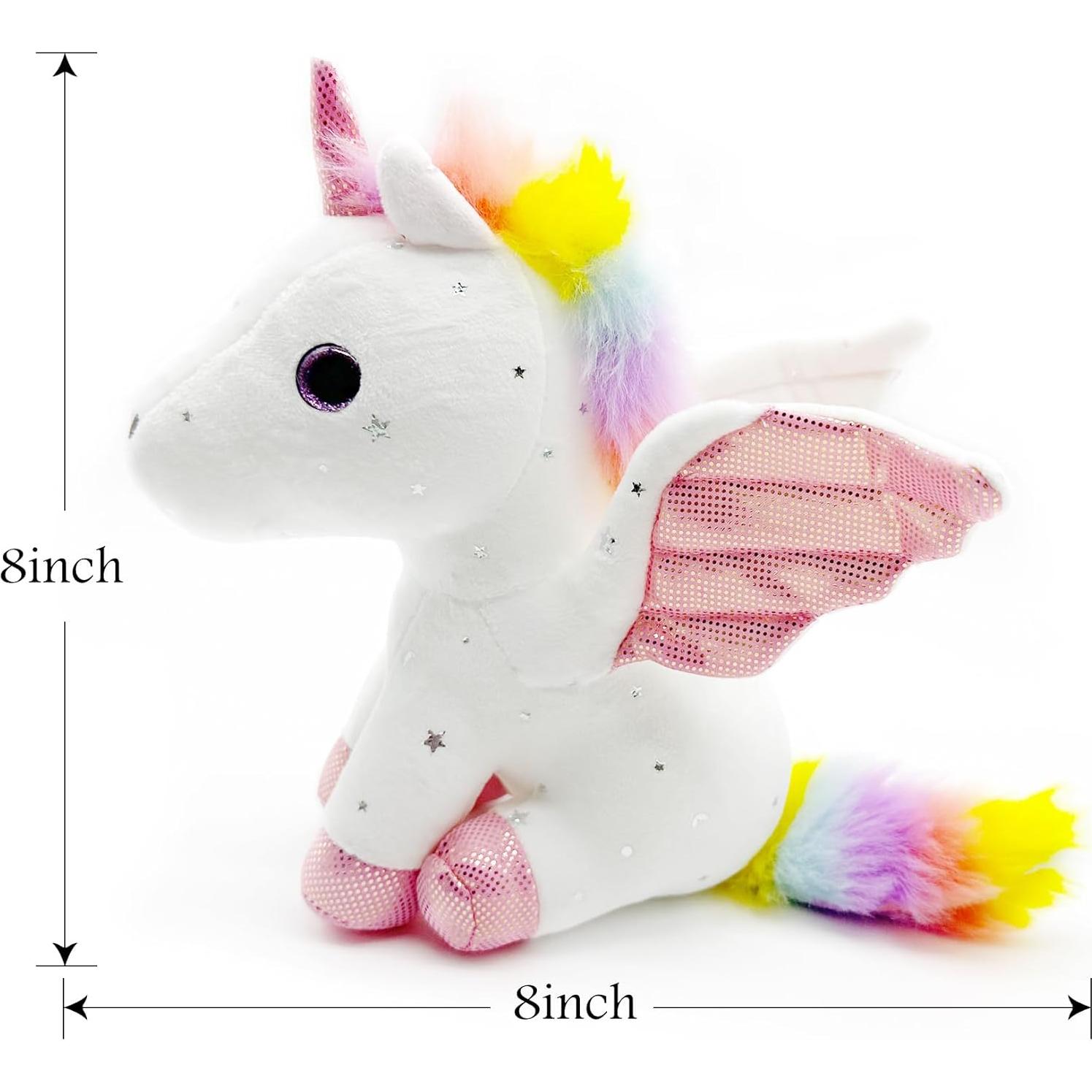 Juguete de Peluche Unicornio Rosa Best Ramona 26x29cm