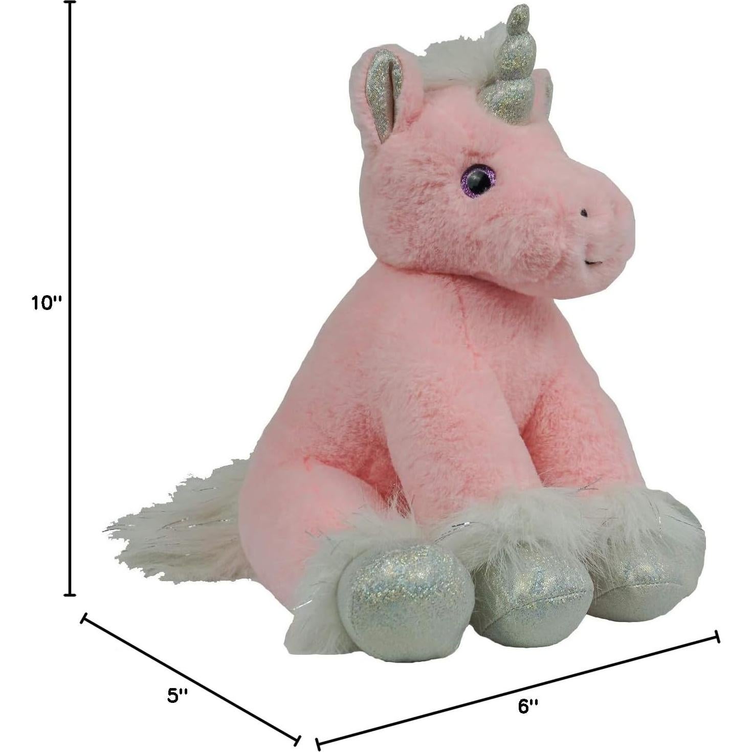 Peluche Unicornio Rosa 40 cm La Fábrica de Osos Suave