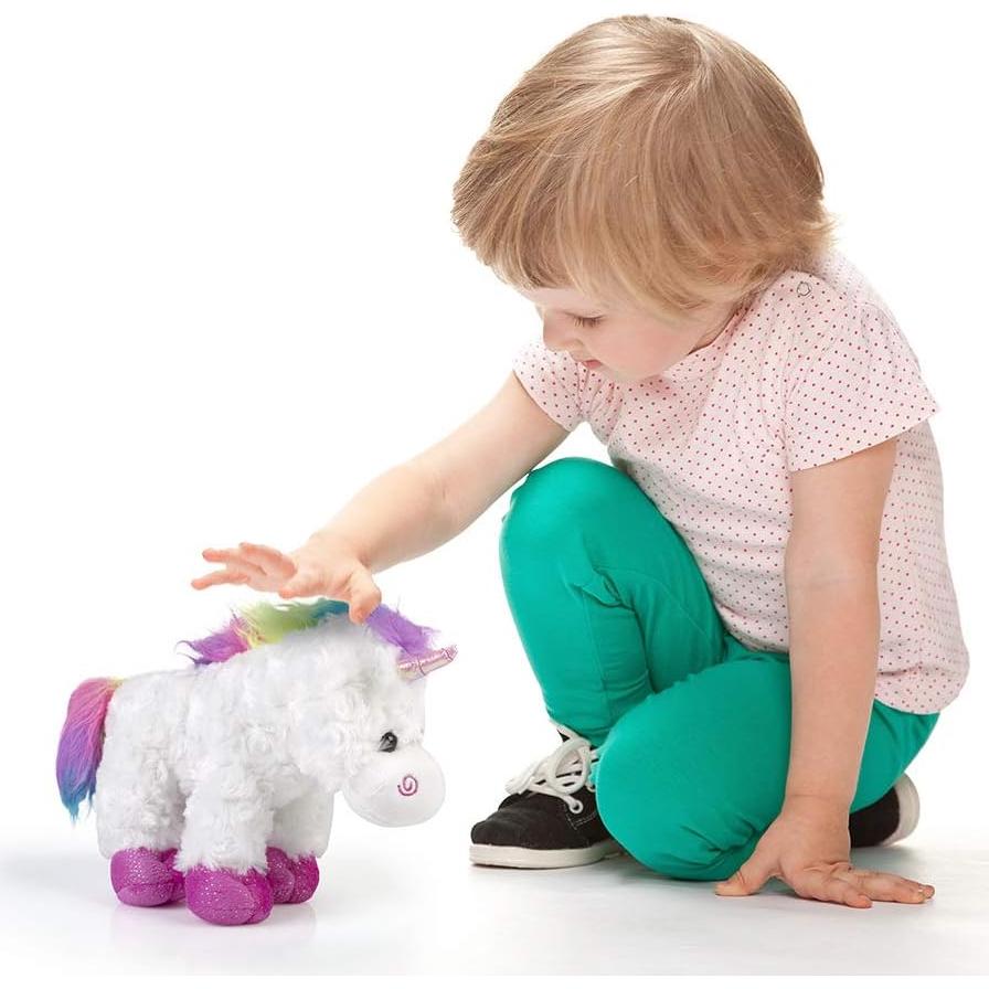 Peluche Unicornio Arcoíris WEUPE 25.4 cm Suave y Abrazable