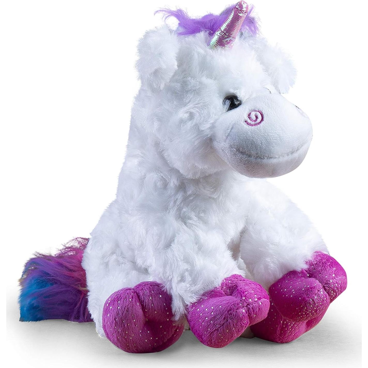 Peluche Unicornio Arcoíris WEUPE 25.4 cm Suave y Abrazable