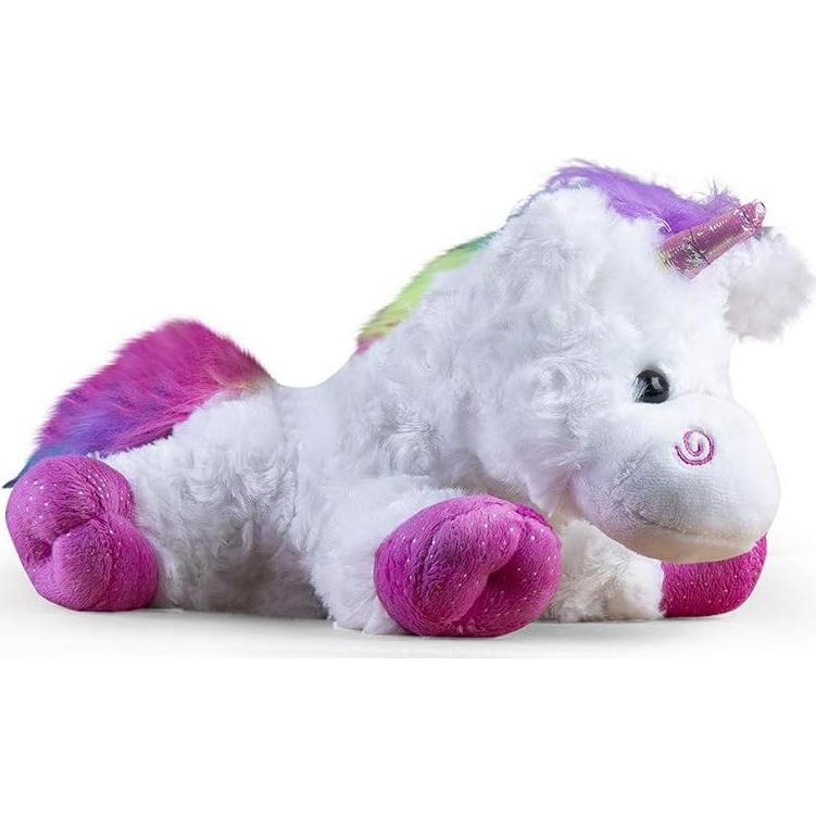 Peluche Unicornio Arcoíris WEUPE 25.4 cm Suave y Abrazable