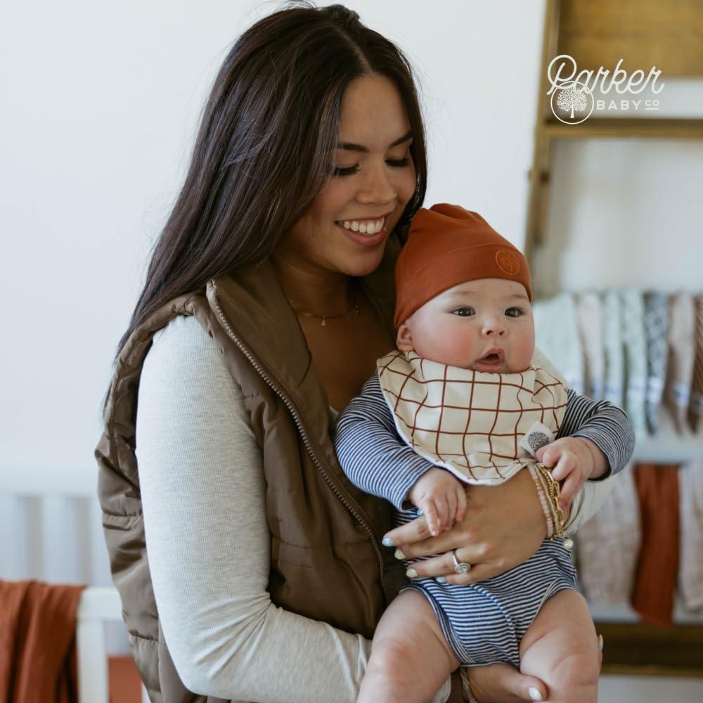 Conjunto de Gorro Beanie para Bebé Parker 2-Pack Algodón 100%