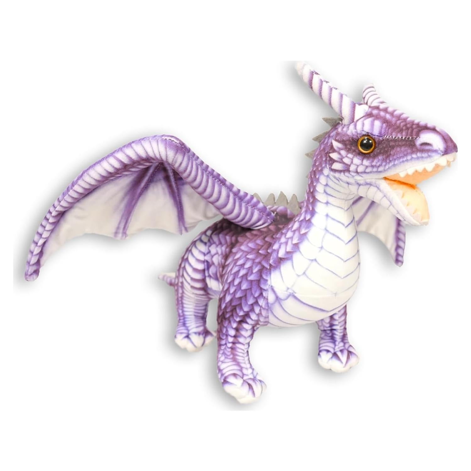 Juguete de Peluche Dragón Gotikle 41.91 cm Color Púrpura