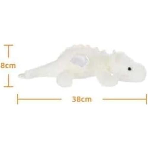 Dragón de Peluche Blanco Apricot Lamb 38 cm para Niños
