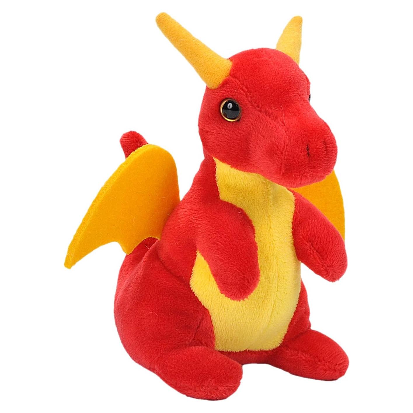 Dragón de Peluche Repúlica Salvaje 12.7 cm Relleno Ecológico