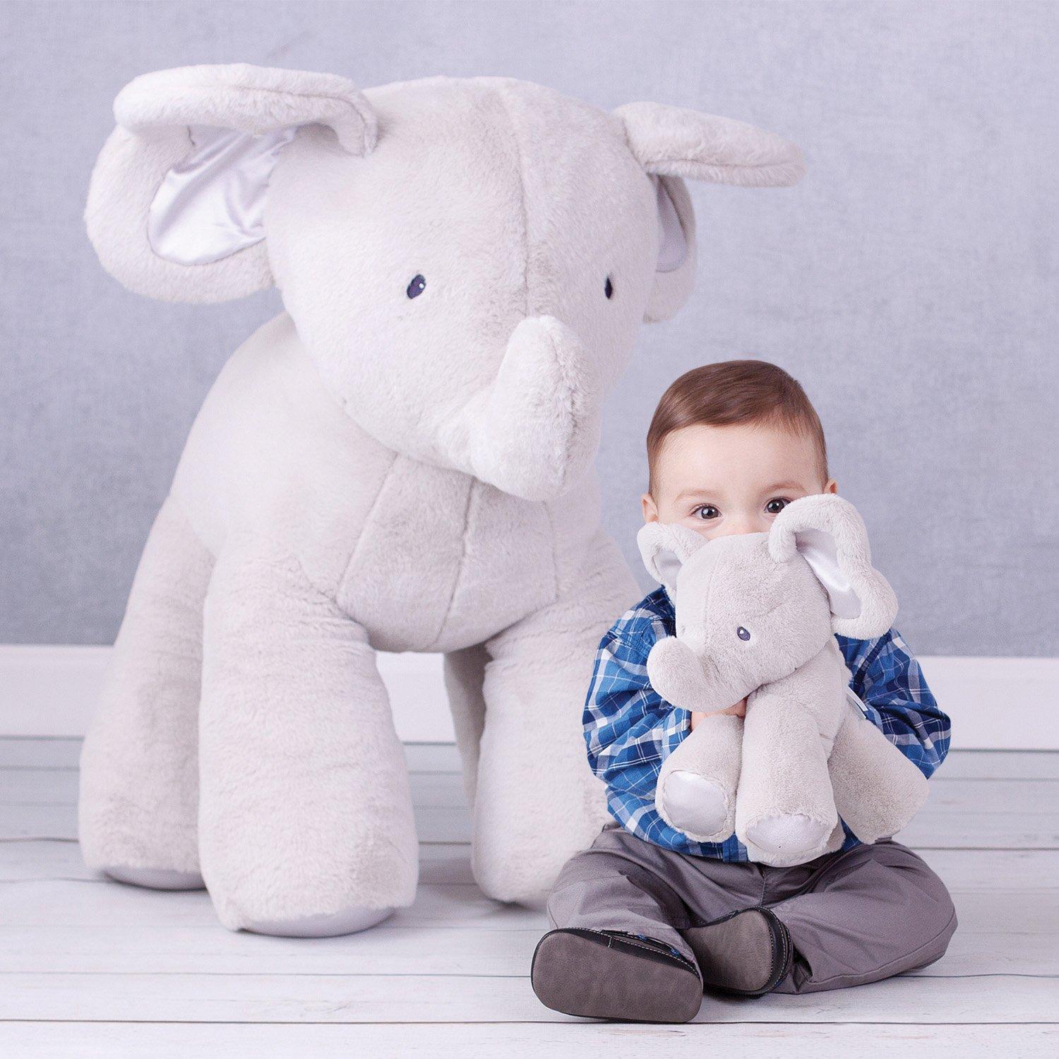 Juguete de Peluche Elefante GUND 25.4 cm Gris para Bebés