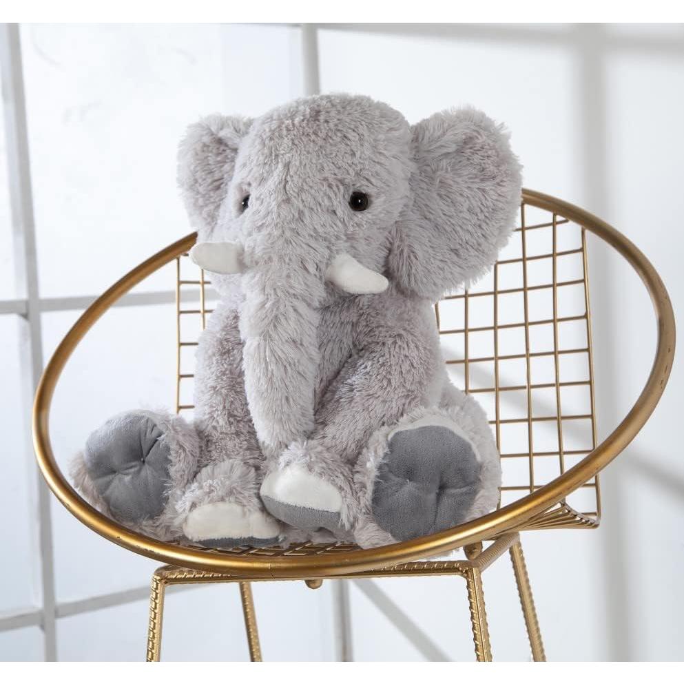 Elefante de Peluche MorisMos 50 cm Suave Gris para Niños