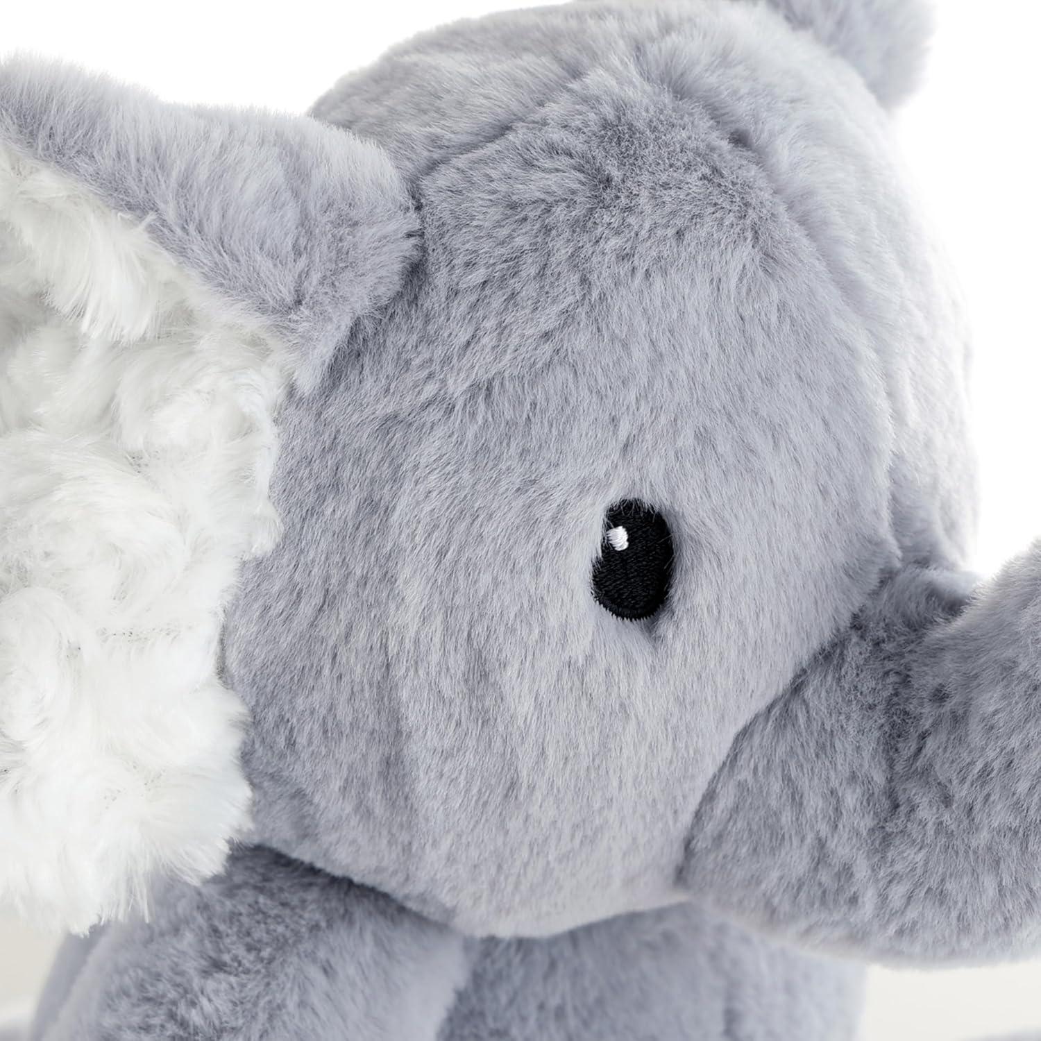 Elefante de Peluche The Peanutshell 25 cm Lavable para Bebés