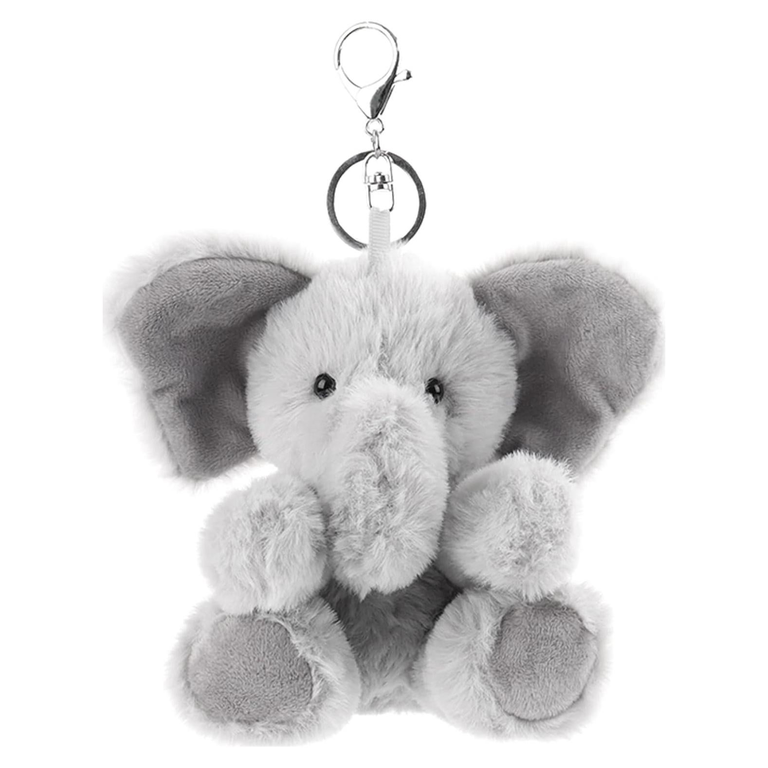 Llavero de peluche elefante gris Apricot Lamb 10 cm