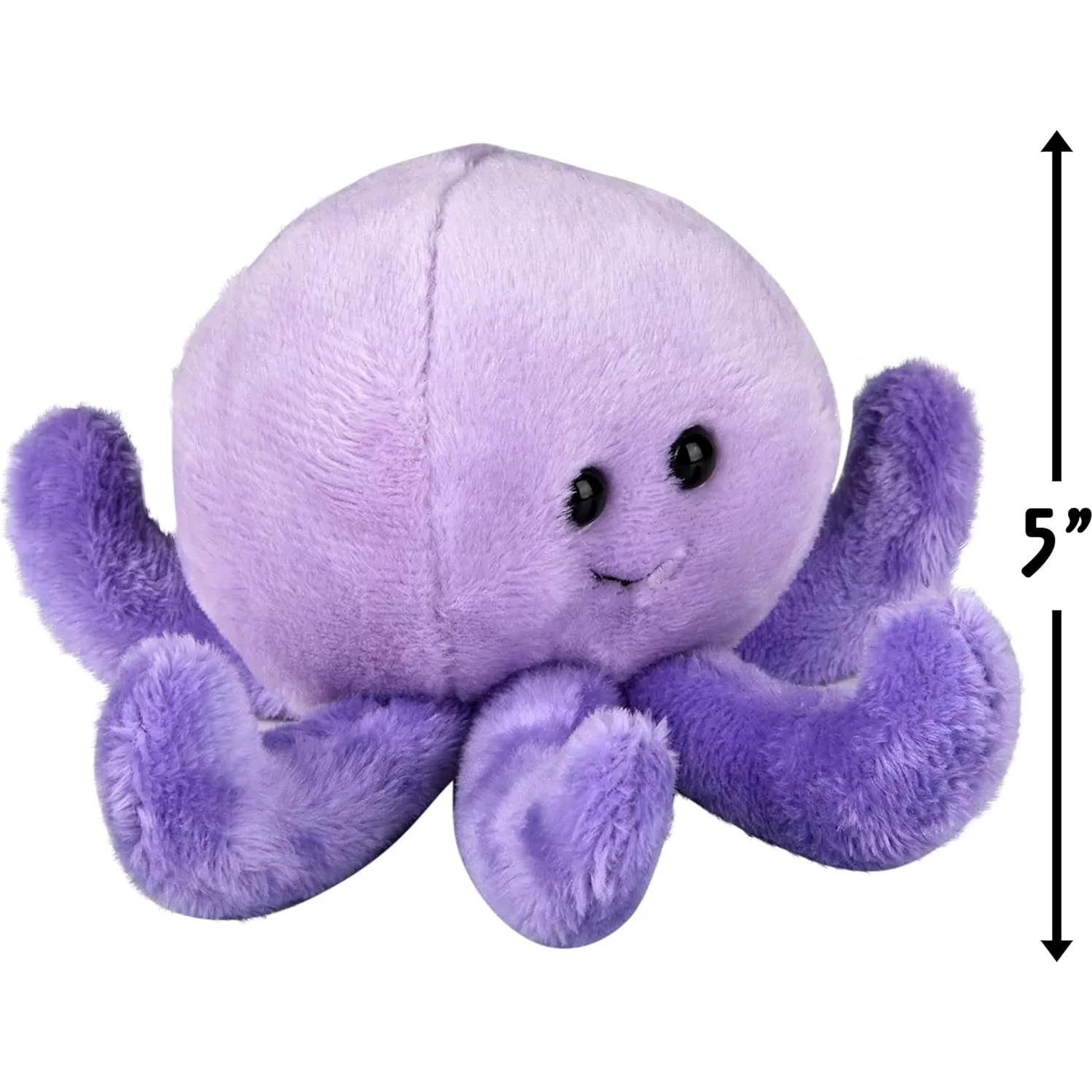Juguete de Peluche Pulpo Weez Morado Rhode Island Novelty 12.7 cm