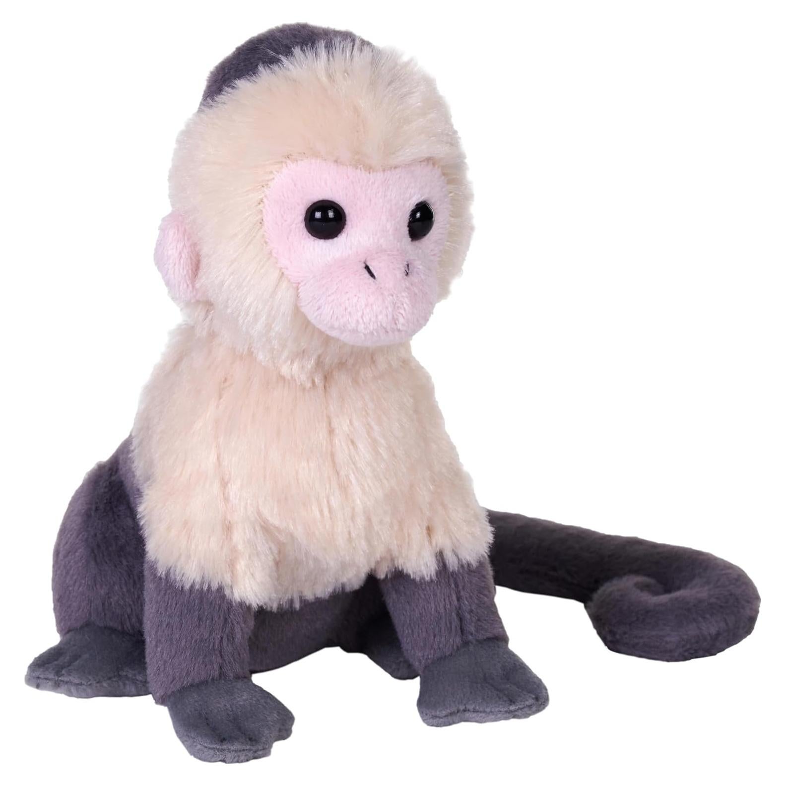Capuchino de Cara Blanca Wild Republic 15 cm Peluche Ecológico