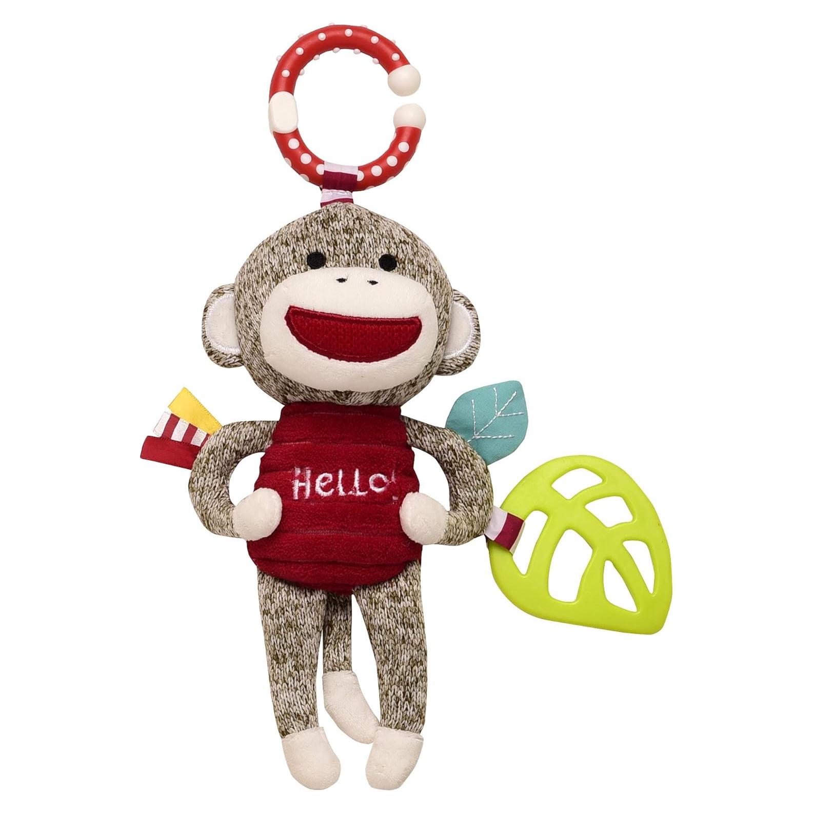 Monito de Calcetín para Bebés Harry J. Rashti con Mordedor 22.86 cm