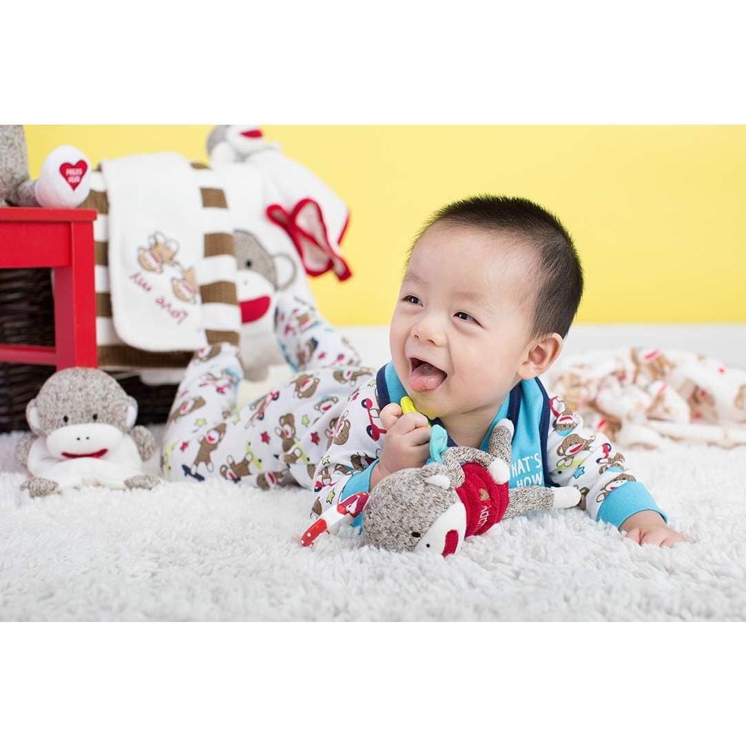 Monito de Calcetín para Bebés Harry J. Rashti con Mordedor 22.86 cm