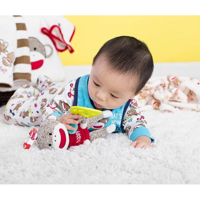 Monito de Calcetín para Bebés Harry J. Rashti con Mordedor 22.86 cm