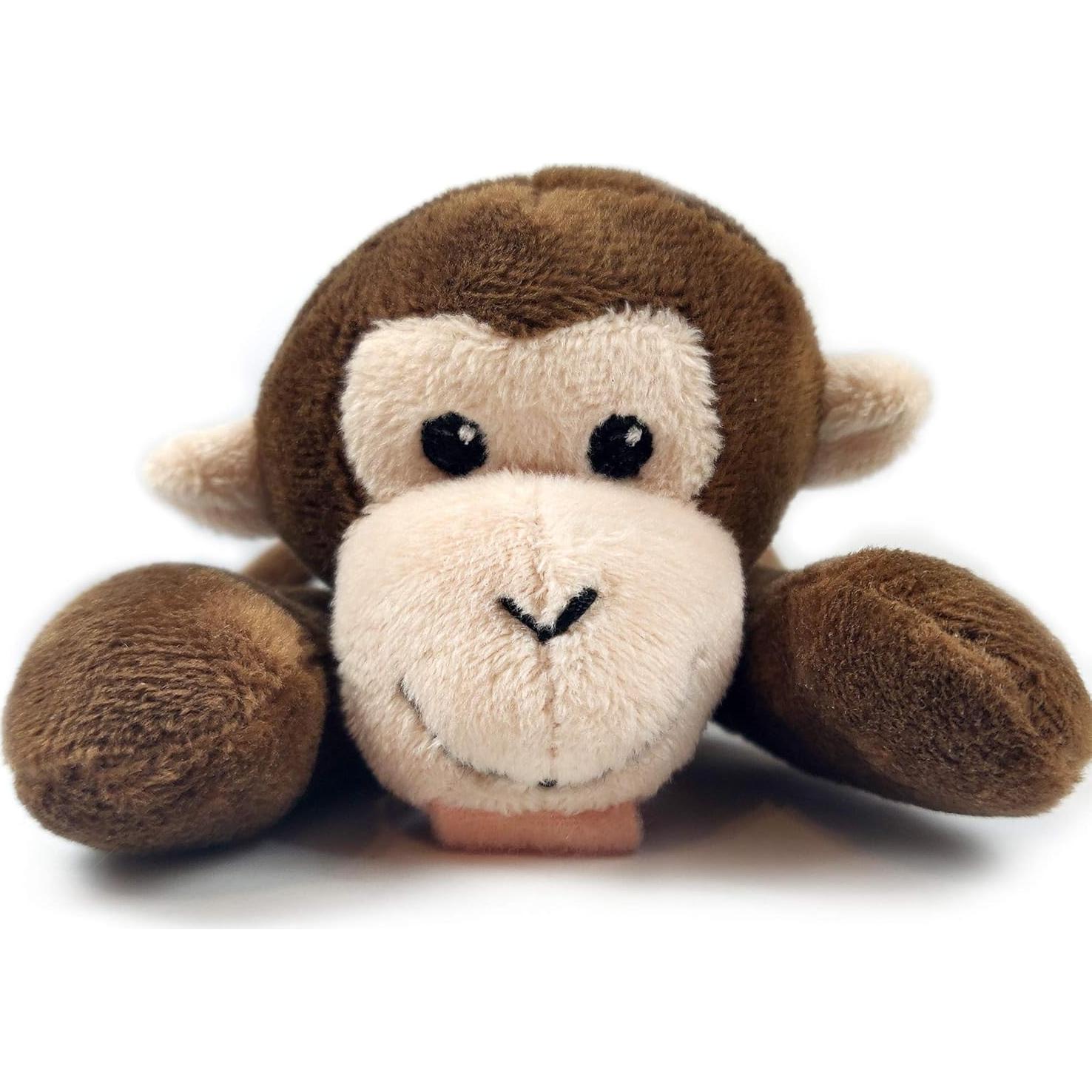 Porta Chupete Desmontable Pepe n Tito con Animal de Peluche Mono