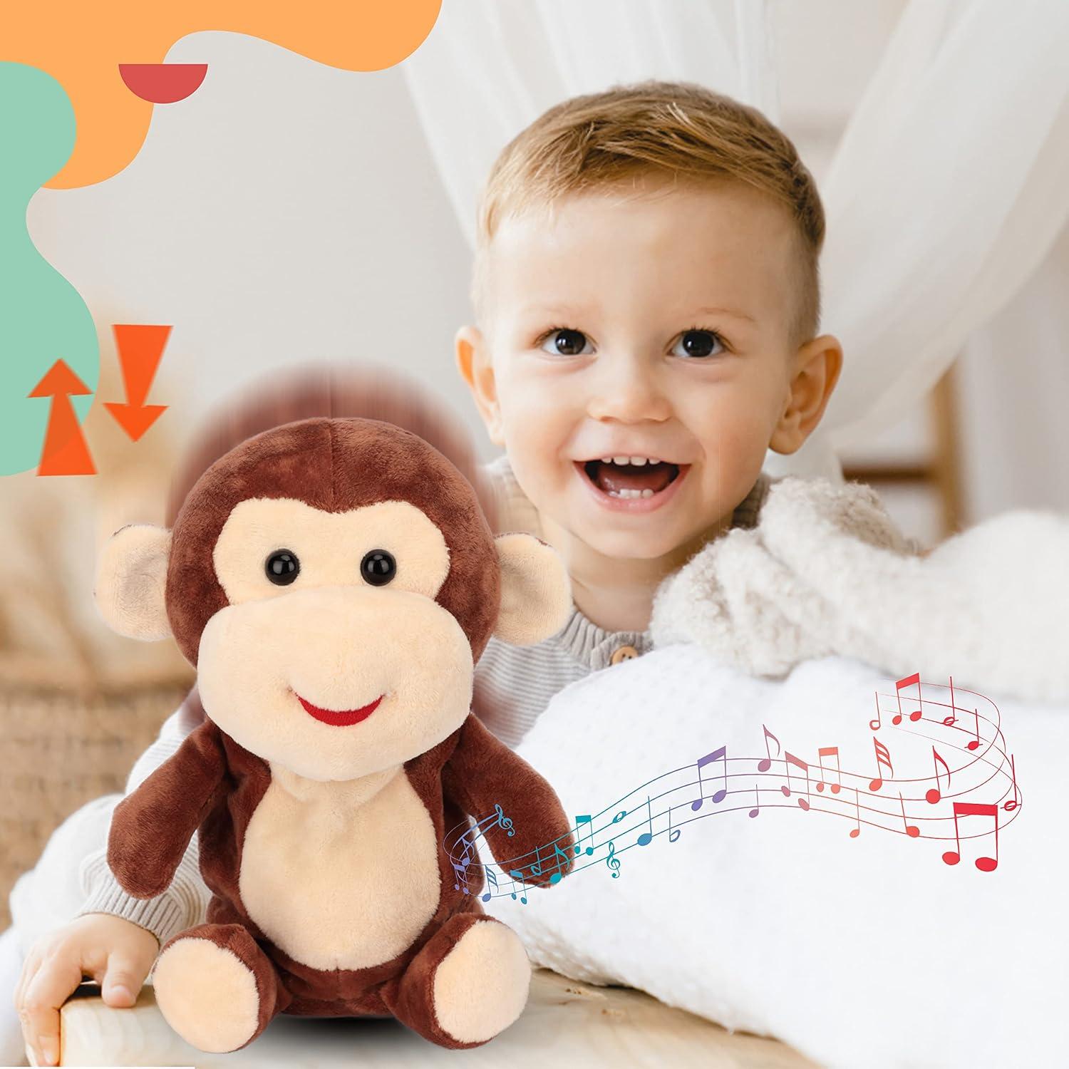 Mono Hablante Eléctrico Easfan 18 cm Juguete Interactivo