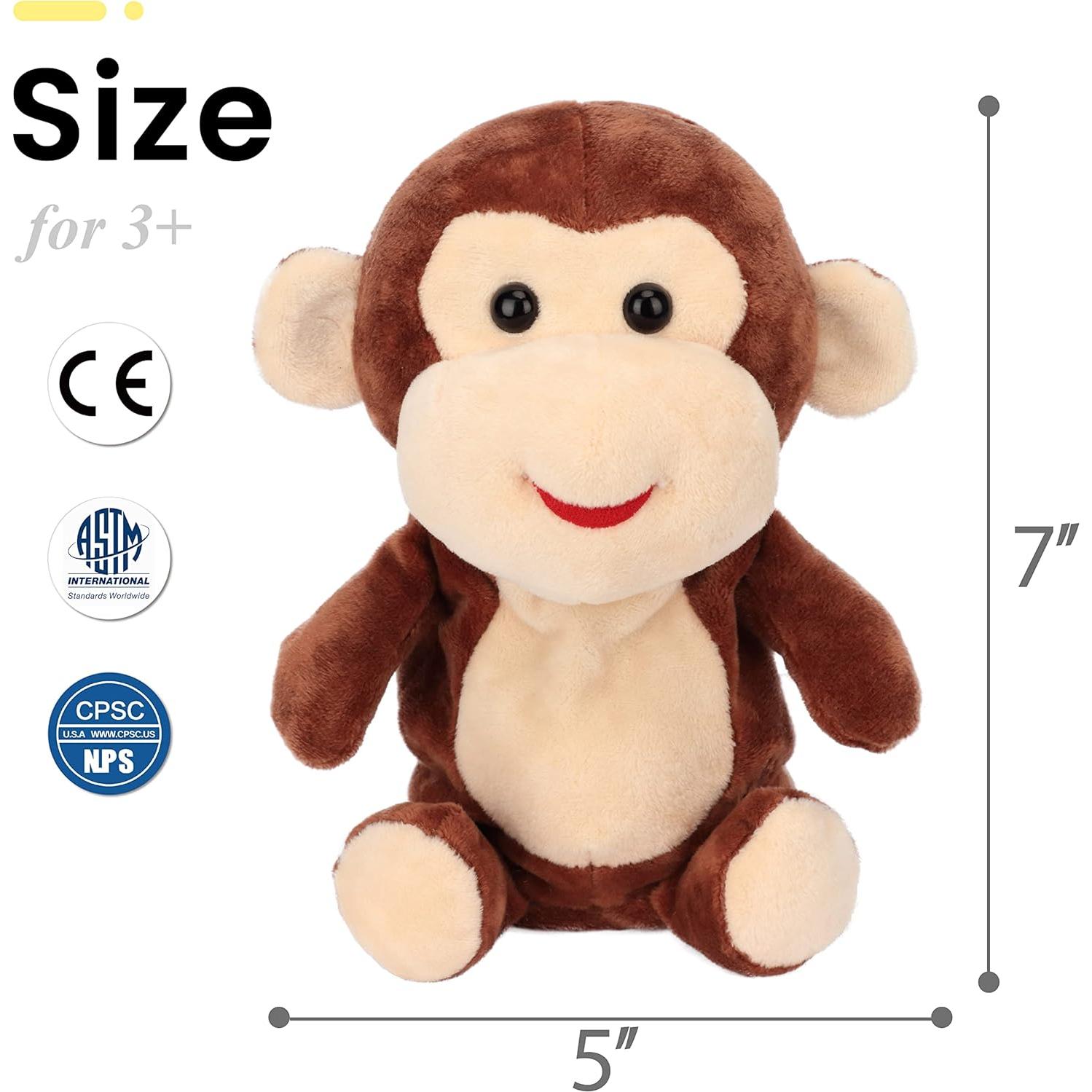 Mono Hablante Eléctrico Easfan 18 cm Juguete Interactivo