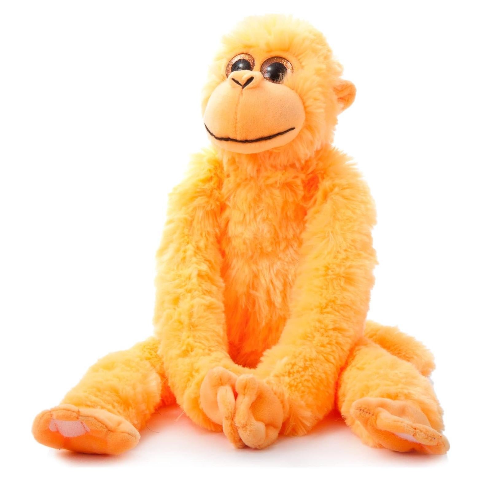 Mono de Peluche Naranja 50.8 cm Zoológico de Caricias
