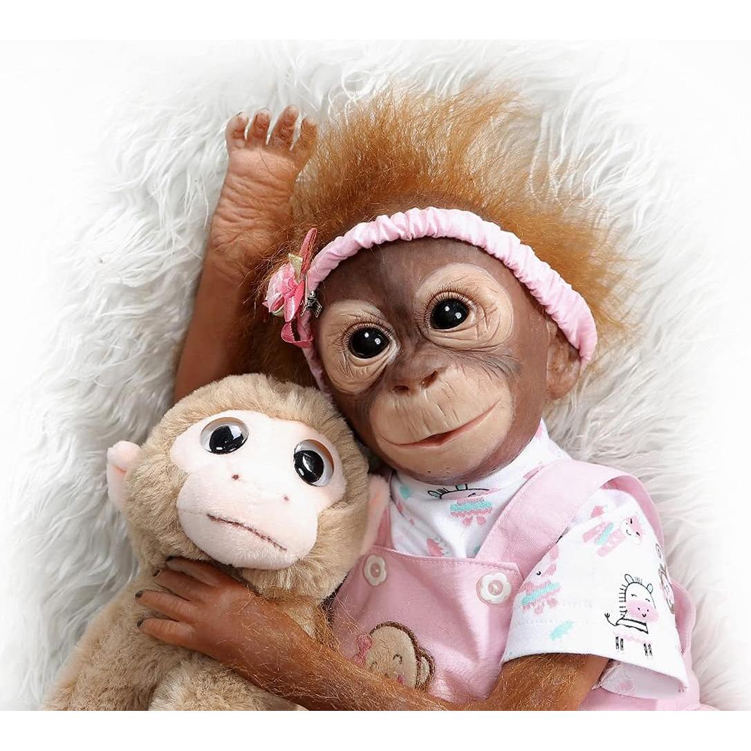 Muñeca Reborn Realista 50 cm TERABITHIA Vinilo Suave