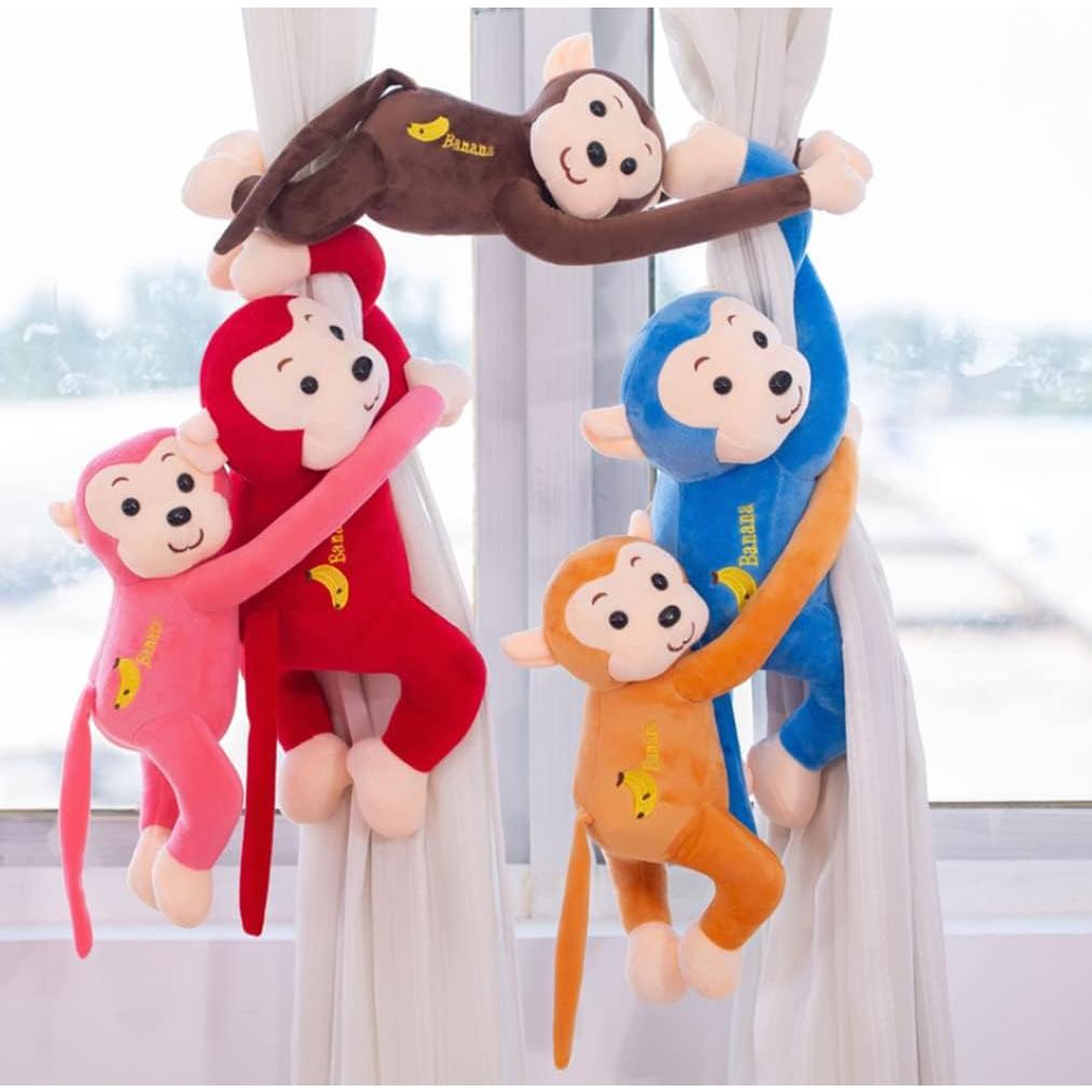 Paquete de 5 Monos de Peluche Colgantes 45 cm TONGMAN