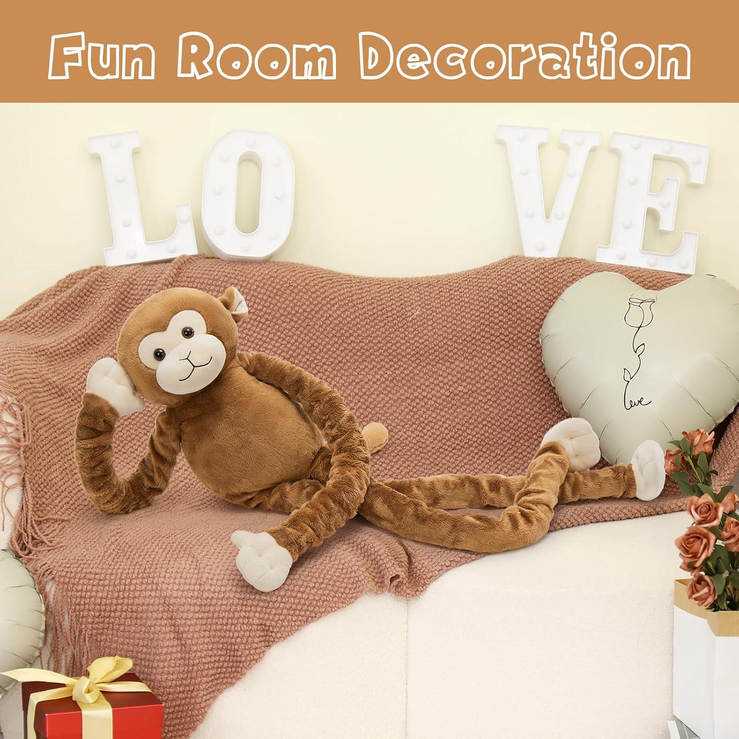 Mono de Peluche Estirable MorisMos 60-90 cm con Calor